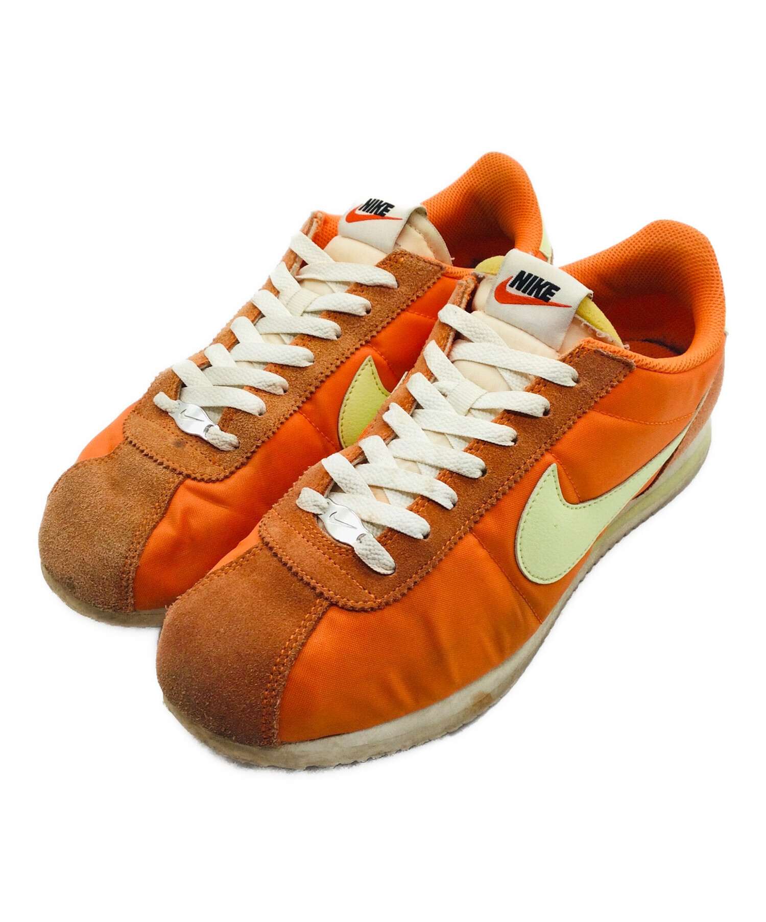 中古・古着通販】NIKE (ナイキ) CORTEZ TXT オレンジ サイズ:US10.5