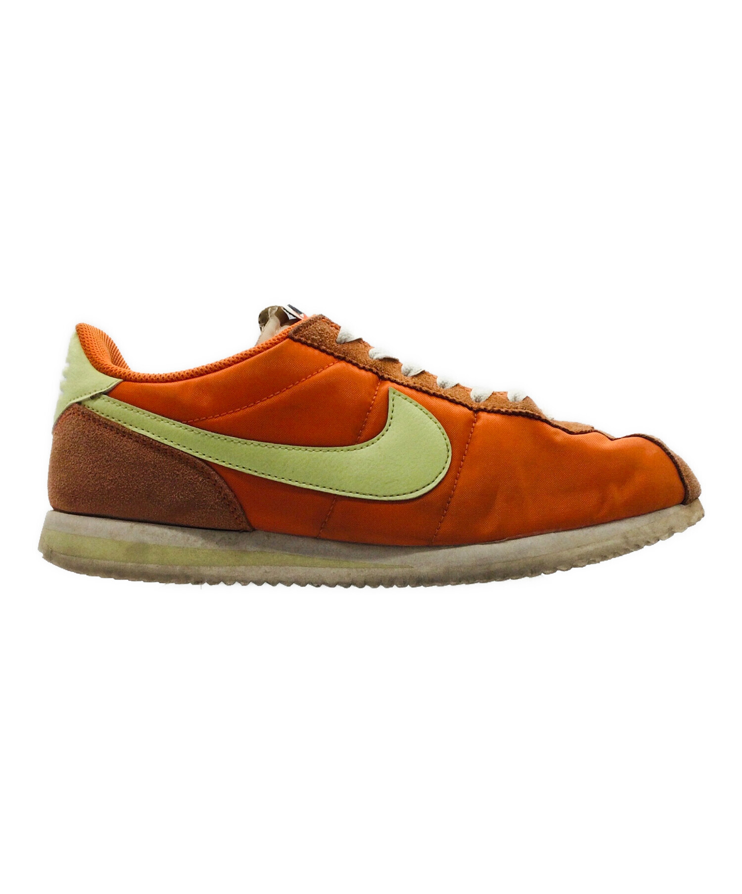 中古・古着通販】NIKE (ナイキ) CORTEZ TXT オレンジ サイズ:US10.5
