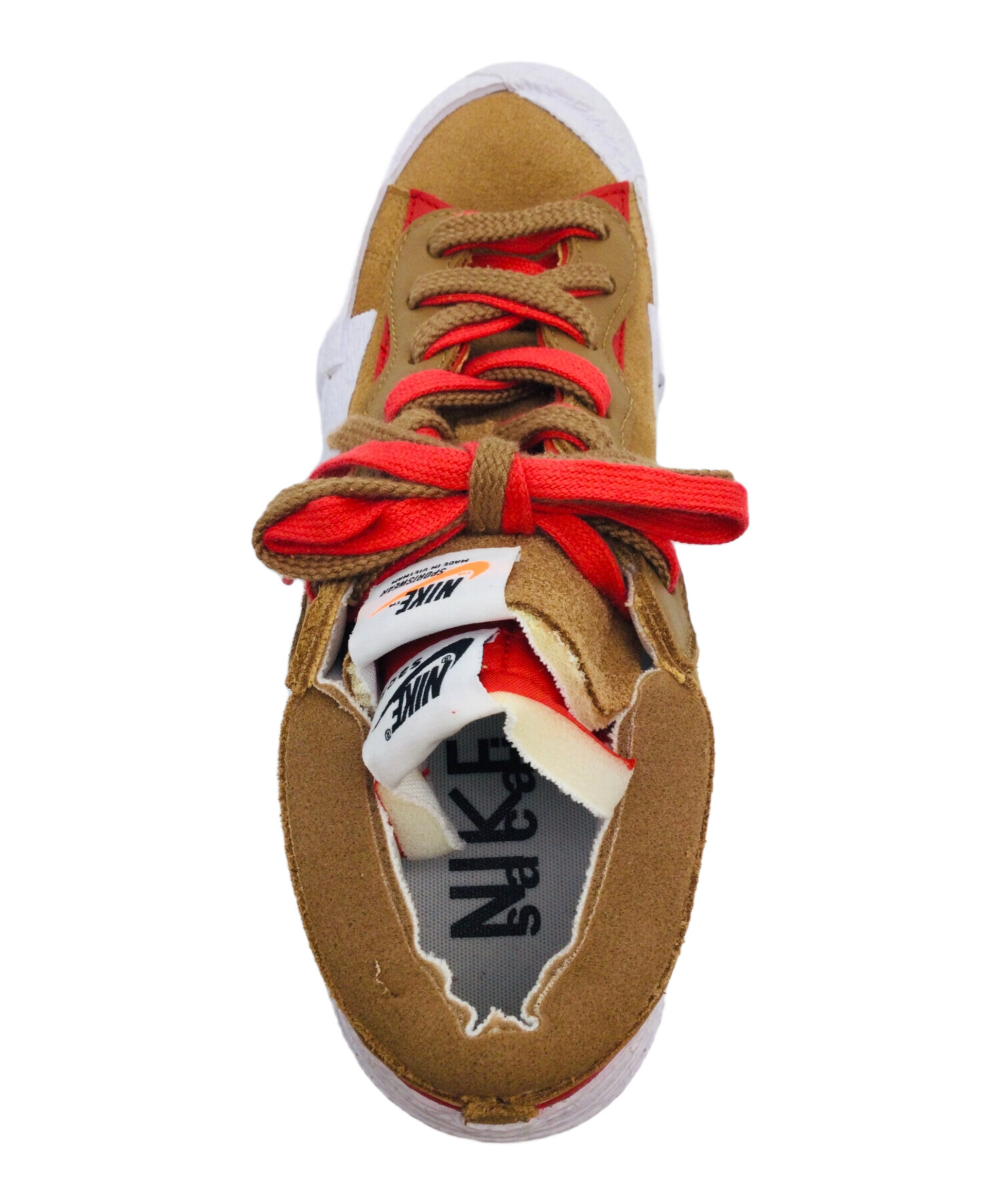 ナイキ スニーカー 新品未使用 定価17050円 赤 ブレイザー サカイ sacai 中古・古着通販】NIKE (ナイキ) sacai (サカイ) BLAZER LOW 