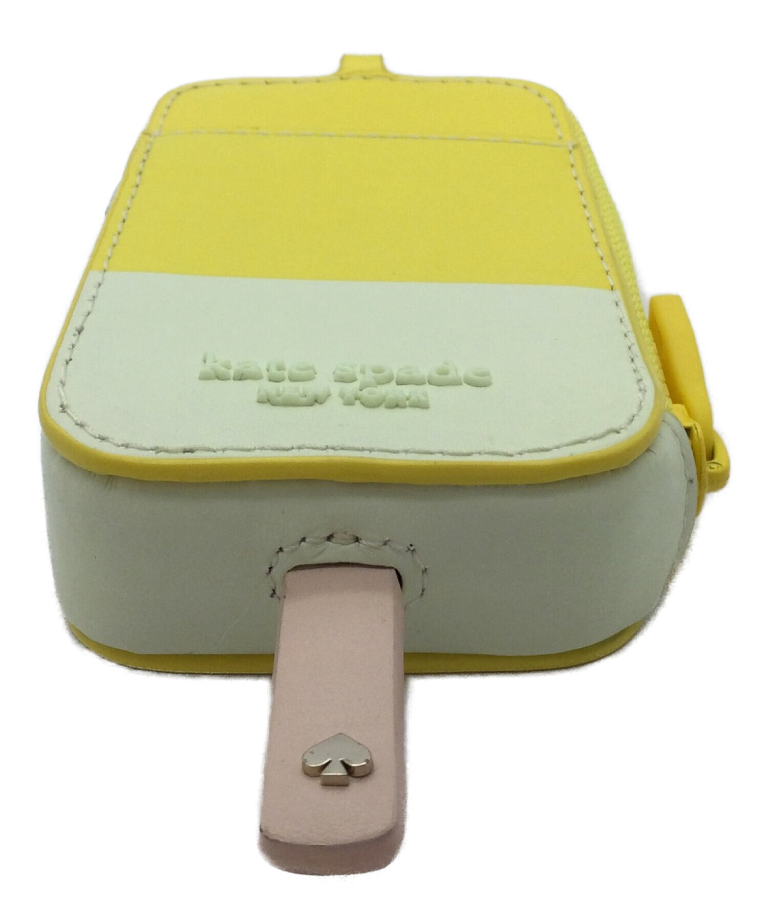 中古・古着通販】Kate Spade (ケイトスペード) ポーチ イエロー