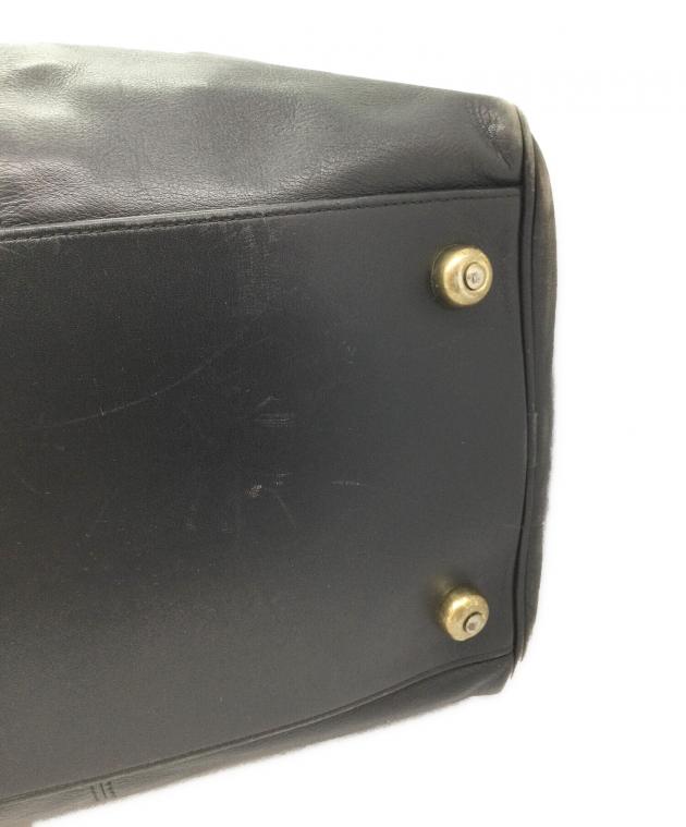 COACH ボストンバッグ 黒 美品 中古 数回使用 中古・古着通販】COACH (コーチ) ミニサッチェル2WAYボストンバッグ