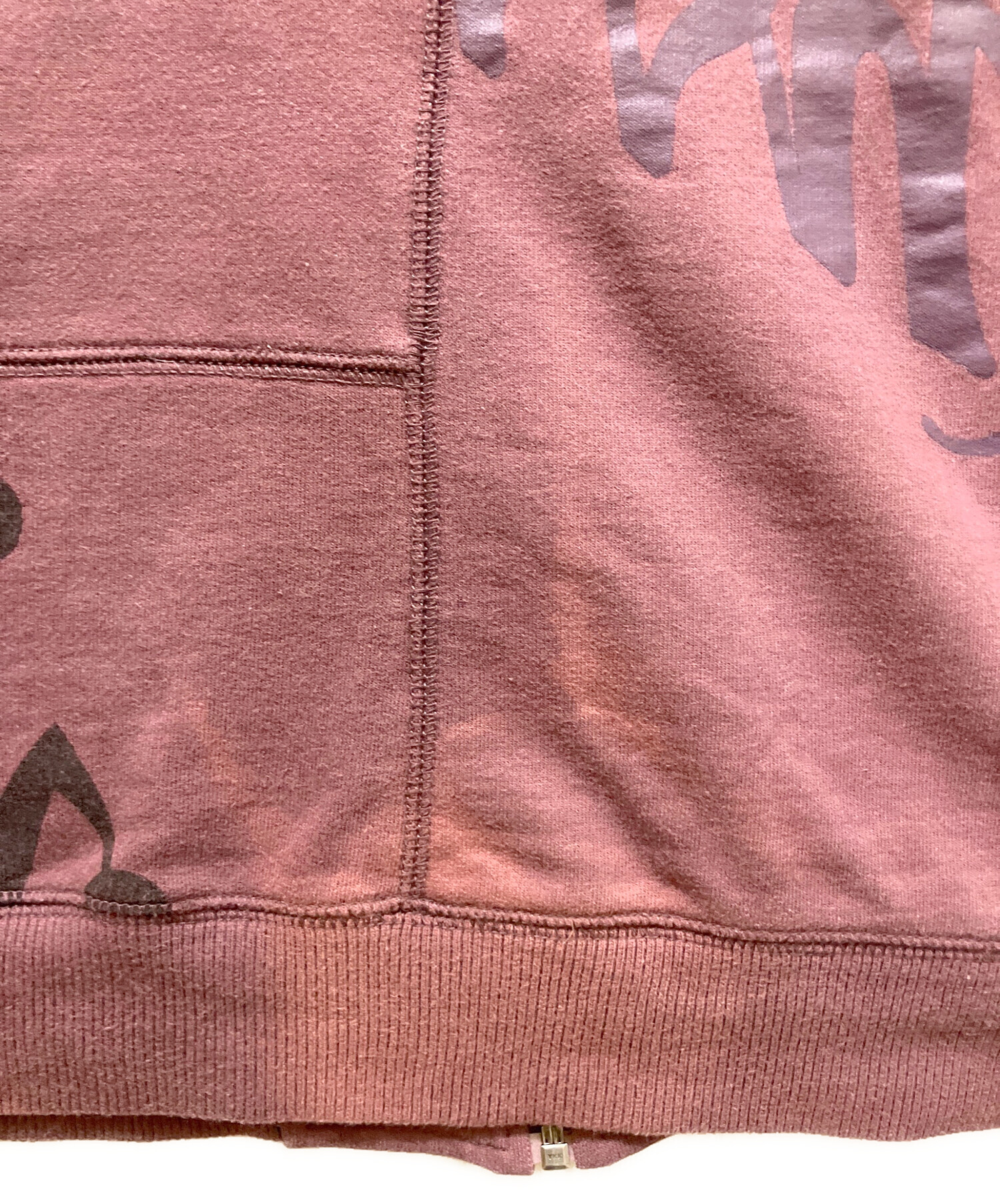 中古・古着通販】stussy (ステューシー) ジップパーカー パープル