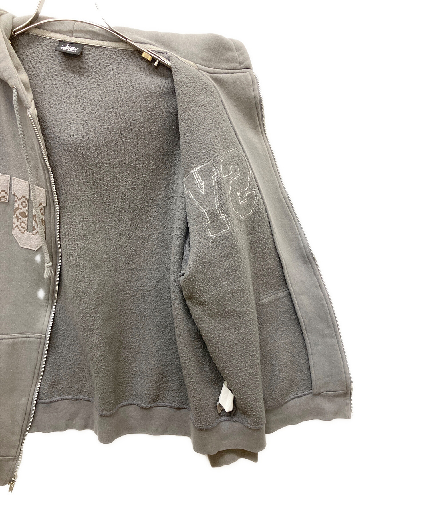 中古・古着通販】stussy (ステューシー) ジップパーカー ライト