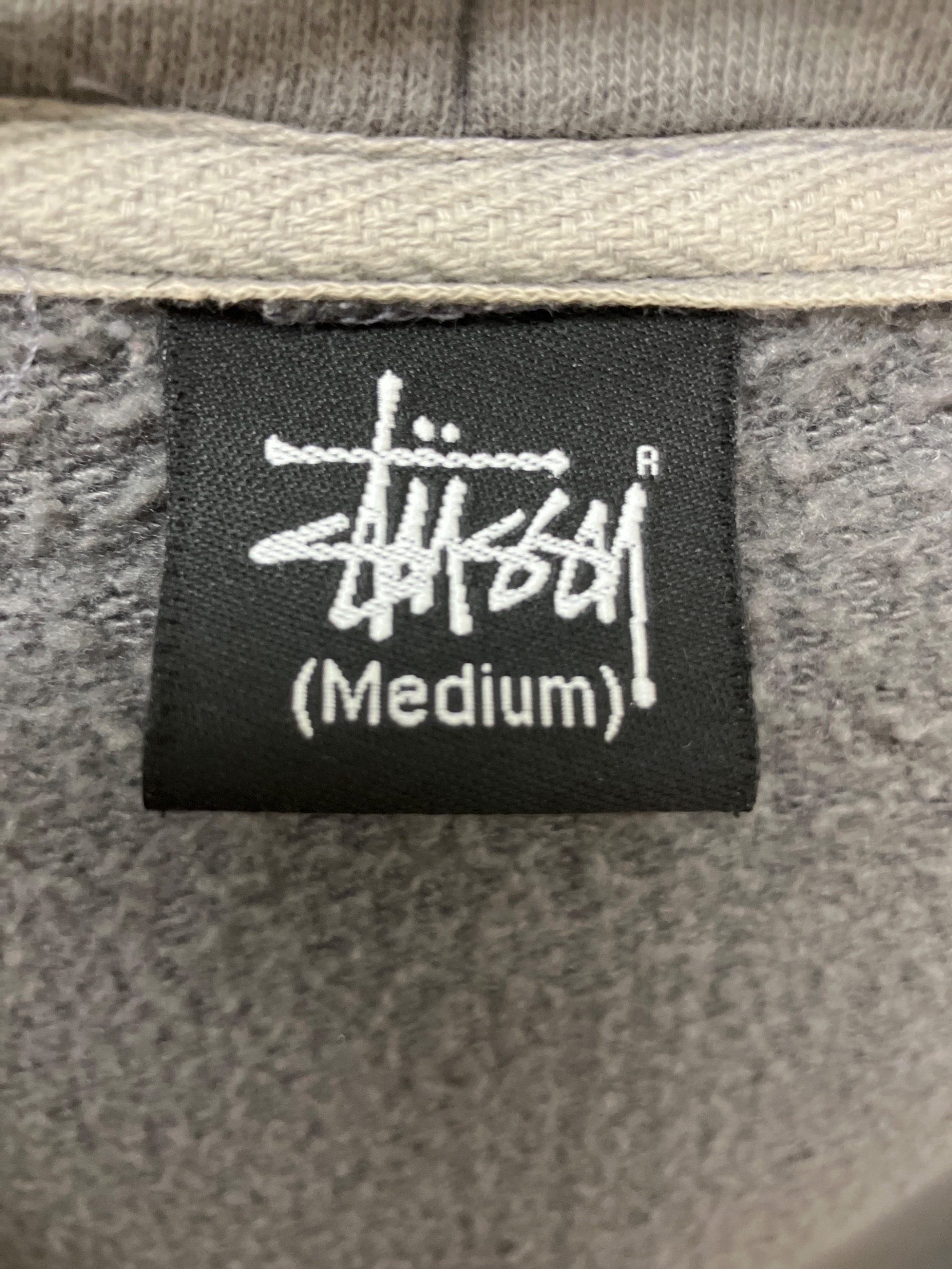 中古・古着通販】stussy (ステューシー) ジップパーカー ライト