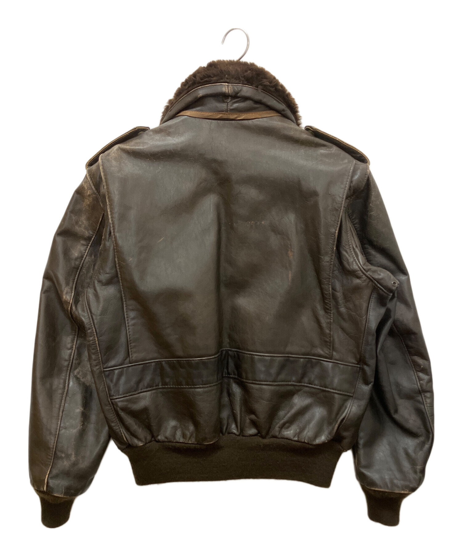 Schott ブラウンレザー ジャケット サイズ40 USA製SCHOTTショット