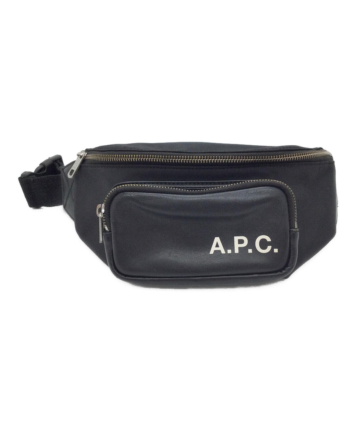 中古・古着通販】A.P.C. (アーペーセー) ボディーバッグ ブラック