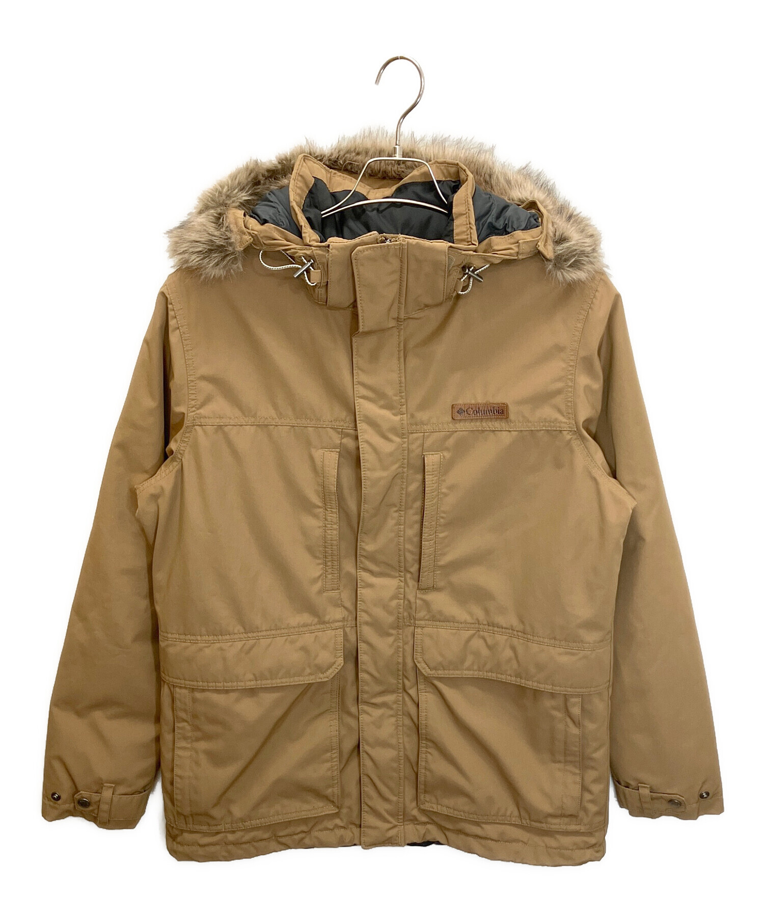 中古・古着通販】Columbia (コロンビア) 中綿ジャケット ベージュ 
