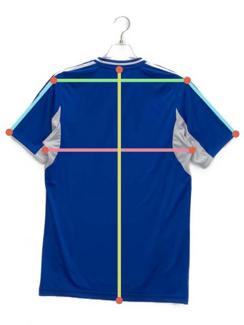  ゲームシャツ 古着 アディダス 中古・古着通販】adidas (アディダス) JF6084 ゲームシャツ ブルー