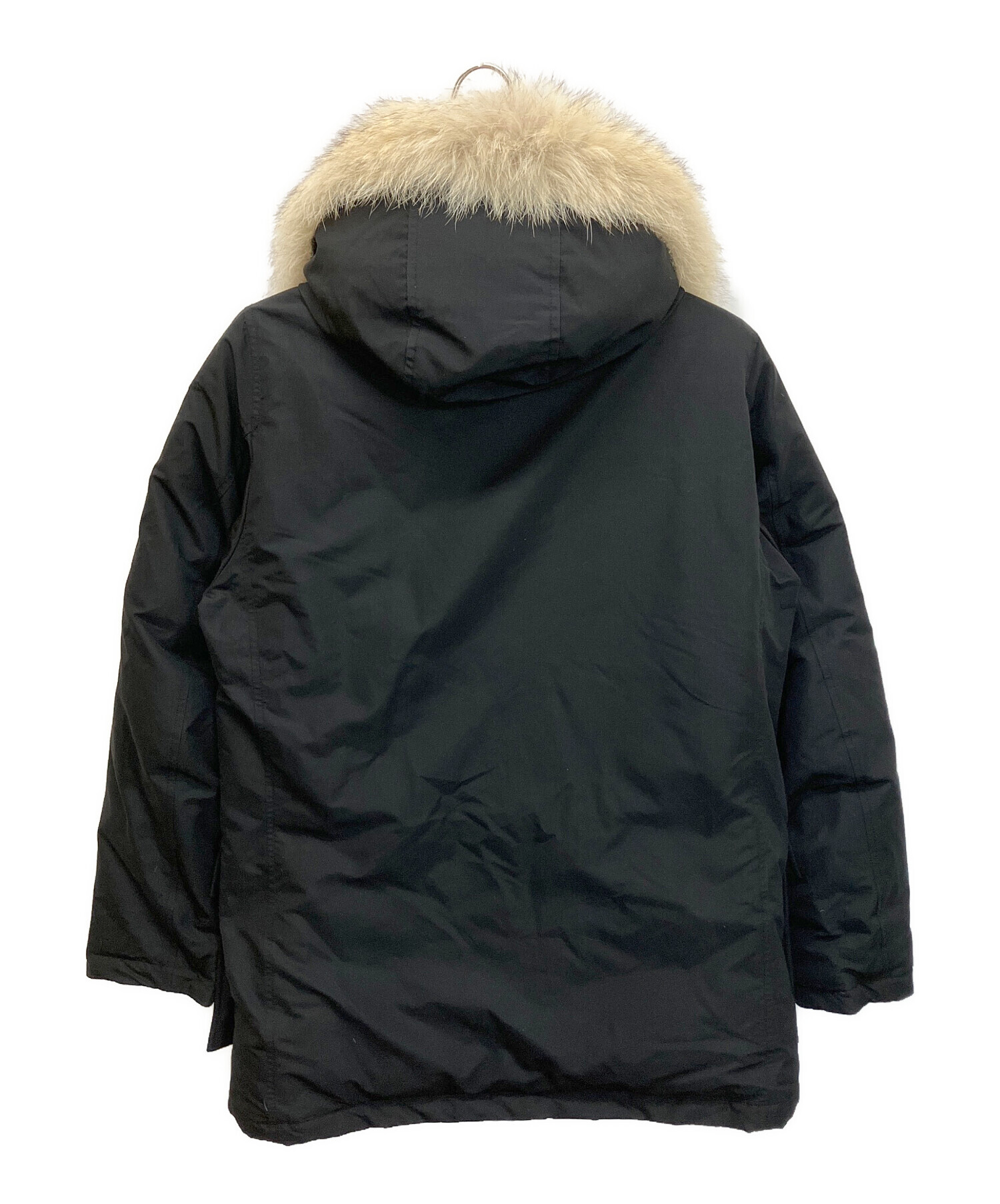 中古・古着通販】WOOLRICH (ウールリッチ) ダウンジャケット ブラック 