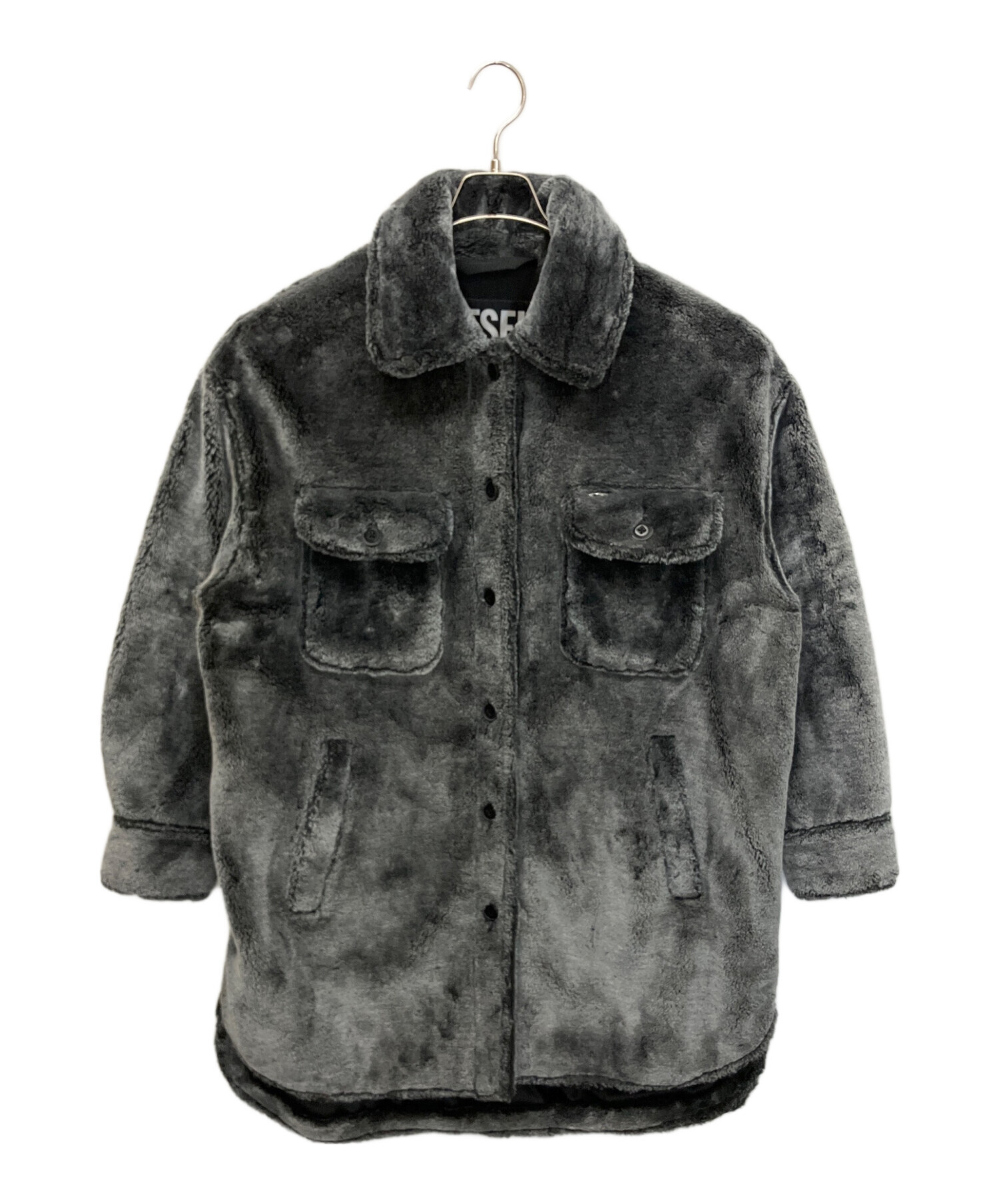 中古・古着通販】DIESEL (ディーゼル) A17575 フェイクファーコート