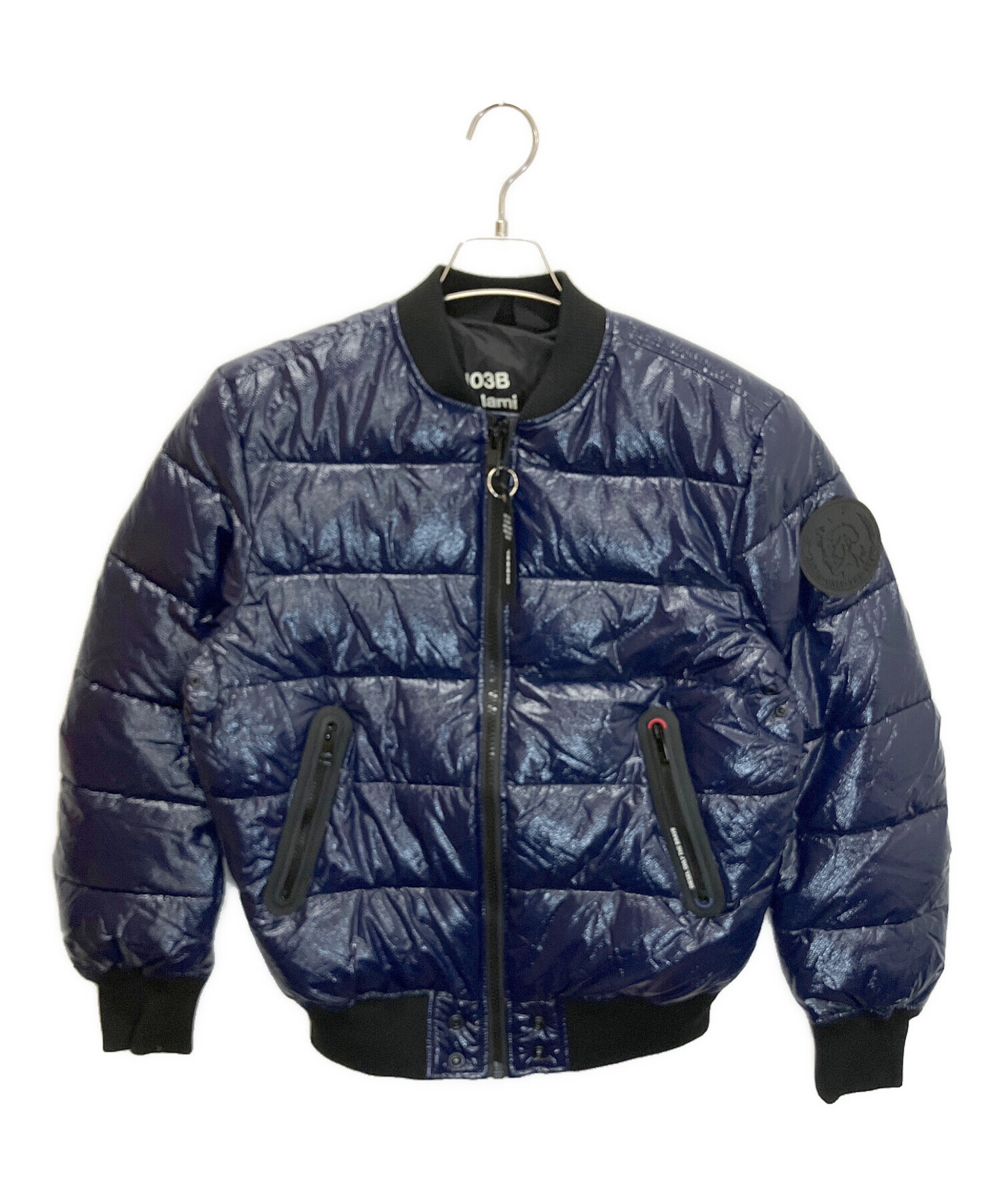 中古・古着通販】DIESEL (ディーゼル) 中綿ジャケット ネイビー