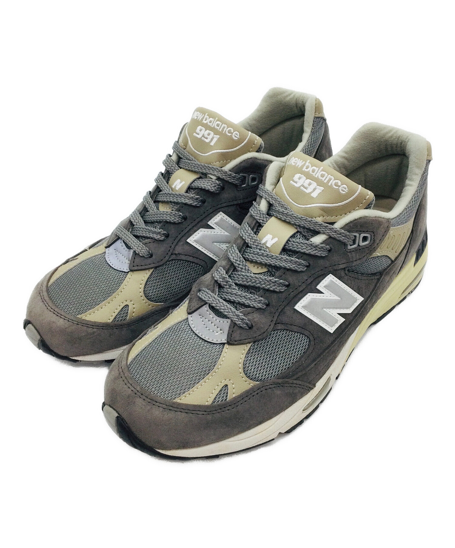 中古・古着通販】NEW BALANCE (ニューバランス) M991UKF グレー サイズ 