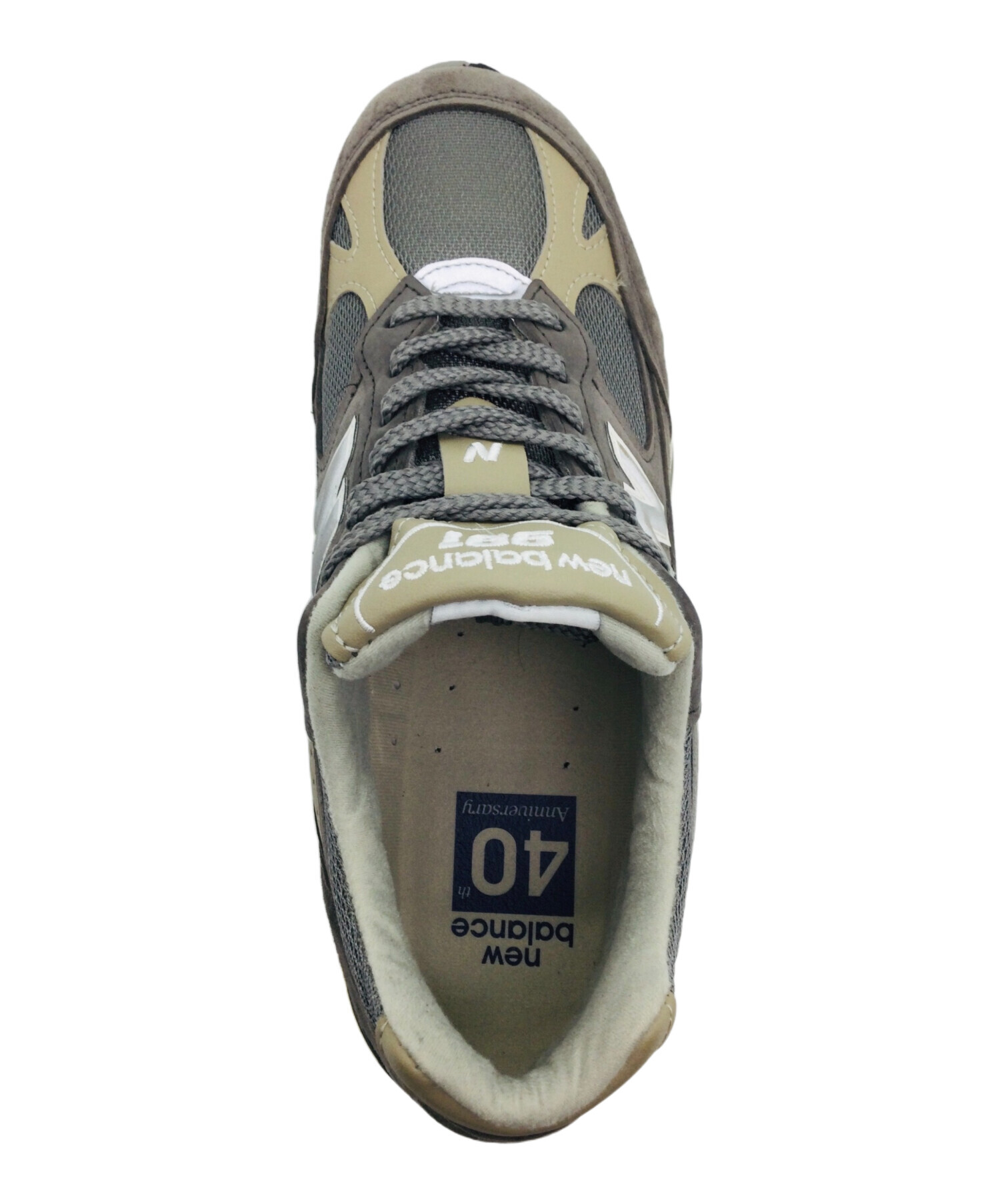中古・古着通販】NEW BALANCE (ニューバランス) M991UKF グレー サイズ 