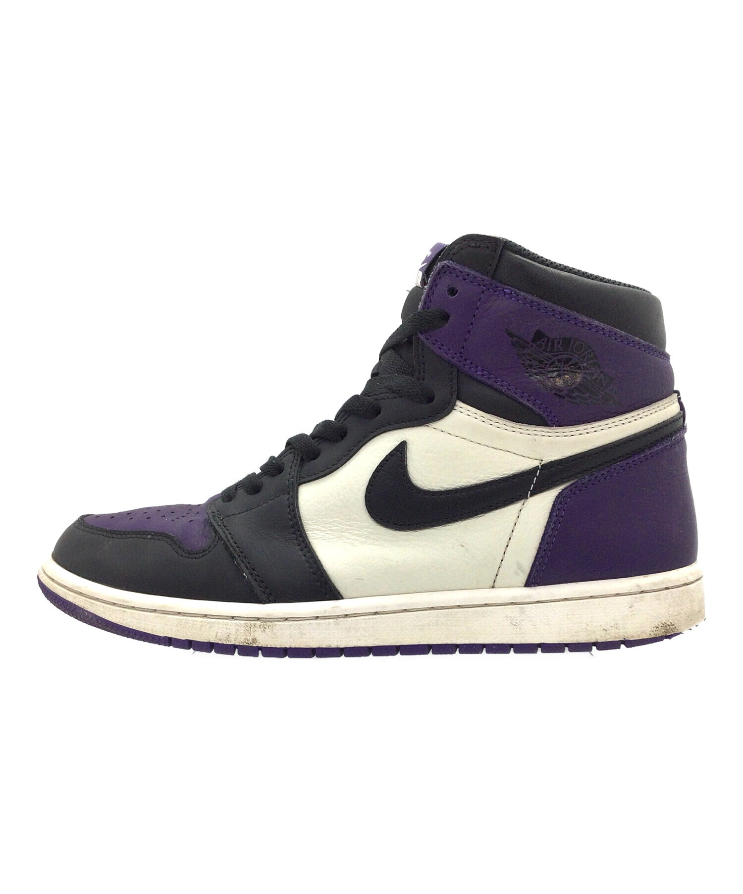 ナイキ エアジョーダン1 レトロ ハイ OG パープル中古品　size26.0㎝ 中古・古着通販】NIKE (ナイキ) AIR JORDAN 1 RETRO HIGH OG パープル