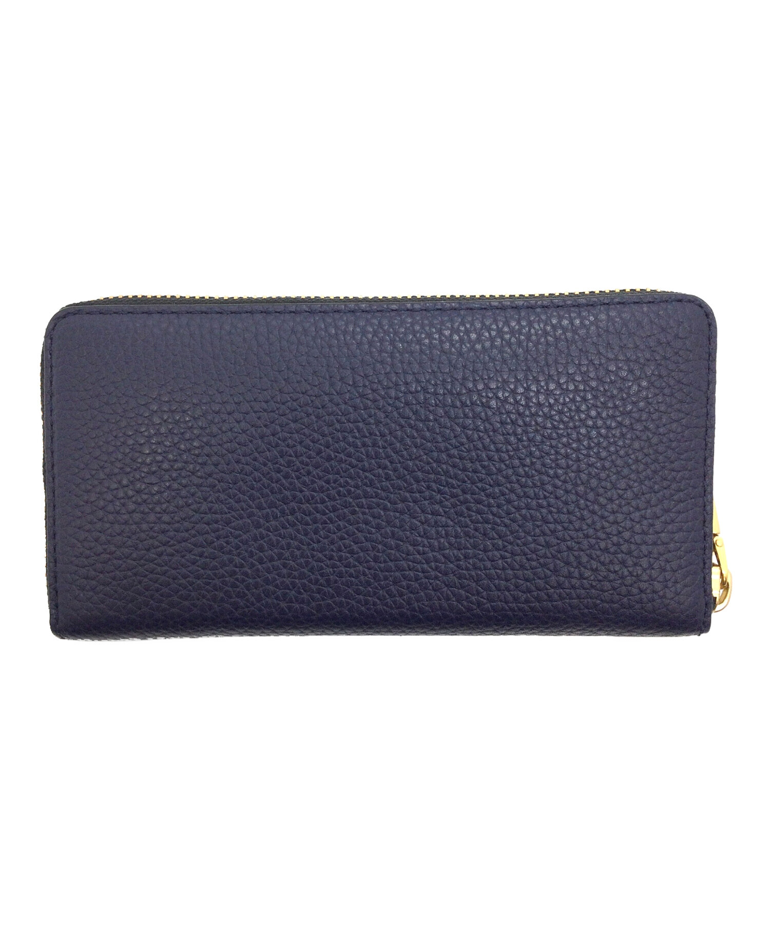 中古・古着通販】MARC JACOBS (マークジェイコブズ) 長財布 ネイビー 