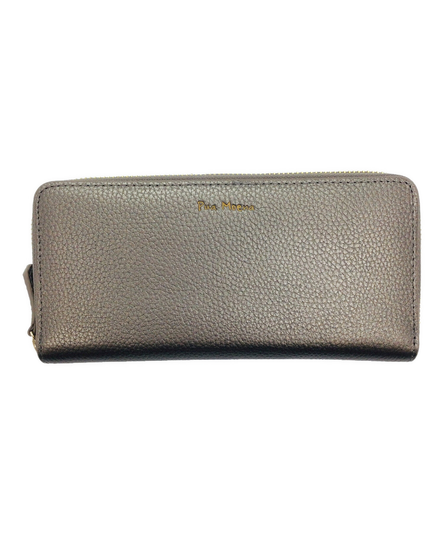中古・古着通販】Pua Moena (ピュアモエナ) 長財布 ダークシルバー 
