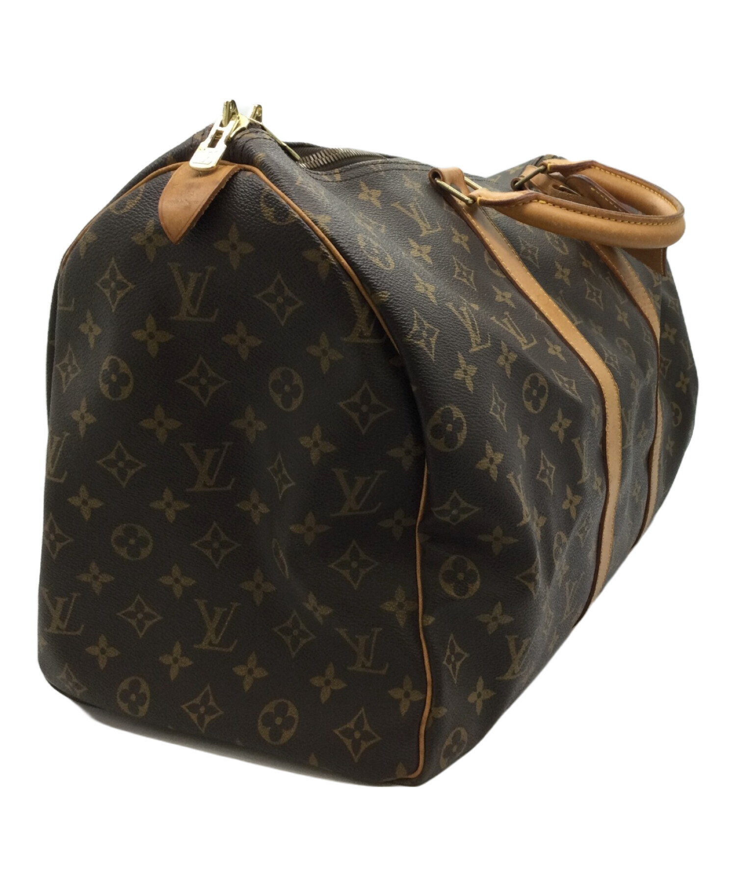 中古・古着通販】LOUIS VUITTON (ルイ ヴィトン) キーポル50 ブラウン