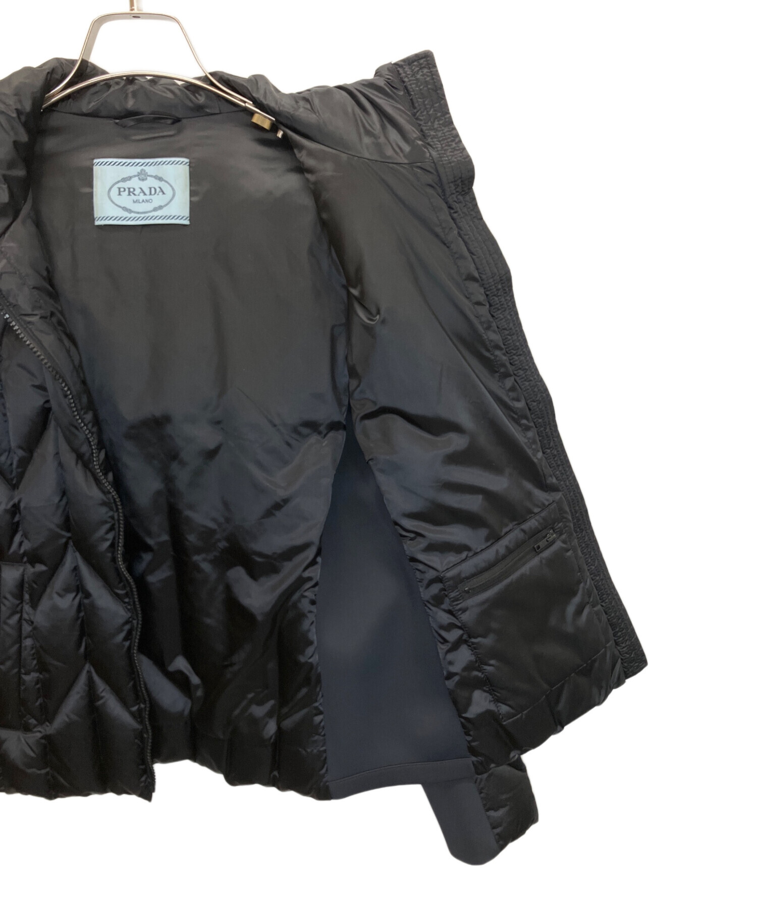 中古・古着通販】PRADA (プラダ) 290984 ダウンジャケット ブラック