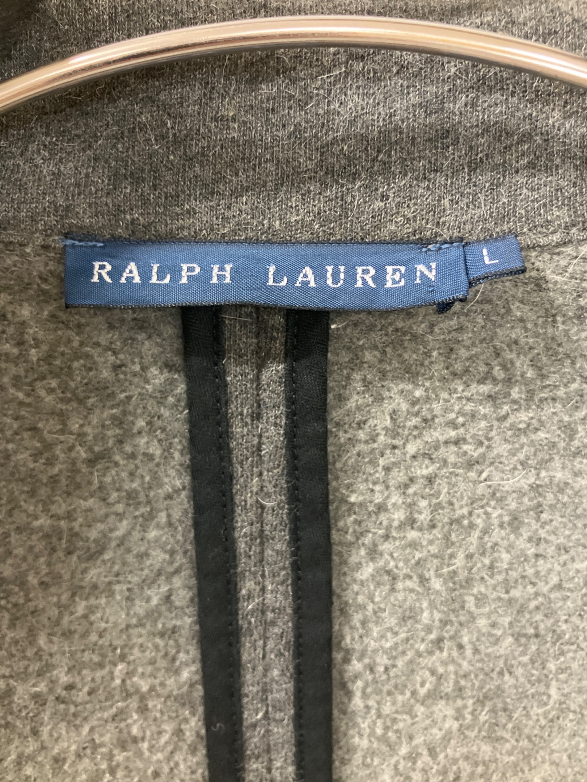 【専用】ポロラルフローレン ワッペン付ブレザー ジャケット グレー 中村アン着用 中古・古着通販】RALPH LAUREN (ラルフローレン) ブレザー グレー