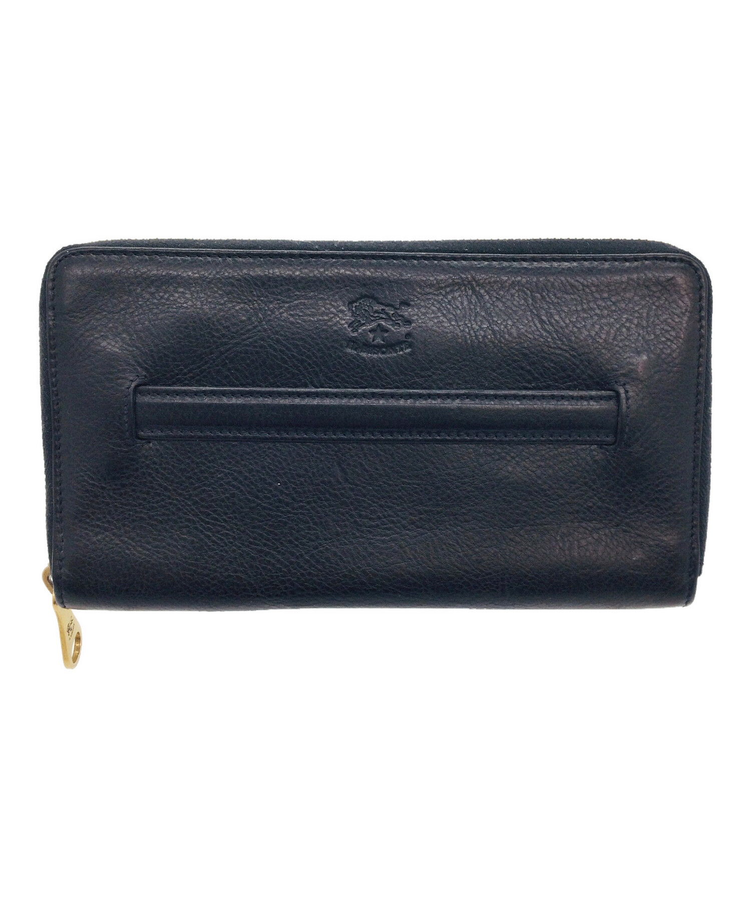 中古・古着通販】IL BISONTE (イル ビゾンテ) ラウンドファスナー財布