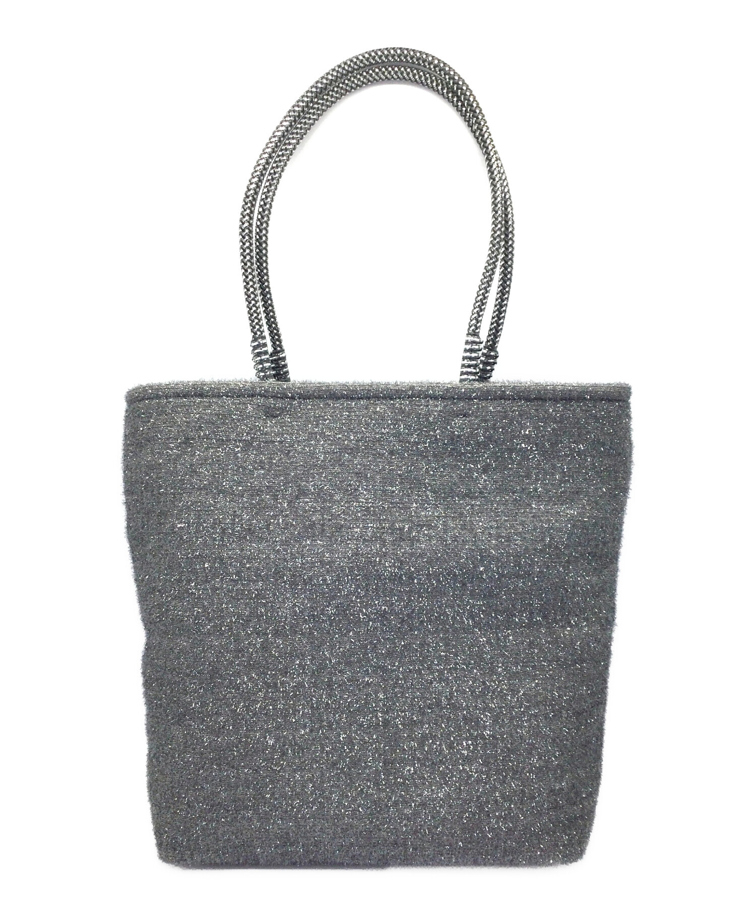 【中古】アンテプリマ ANTEPRIMA ワイヤーバッグ ハンド リボン グレー系 鞄 レディース 中古・古着通販】ANTEPRIMA (アンテプリマ) ワイヤーハンドルトート