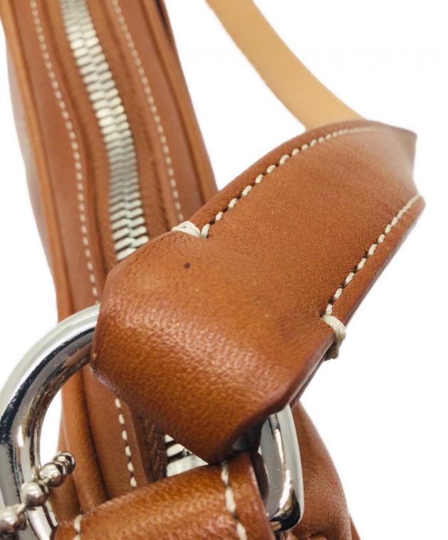 中古・古着通販】COACH (コーチ) ワンショルダーバッグ ブラウン