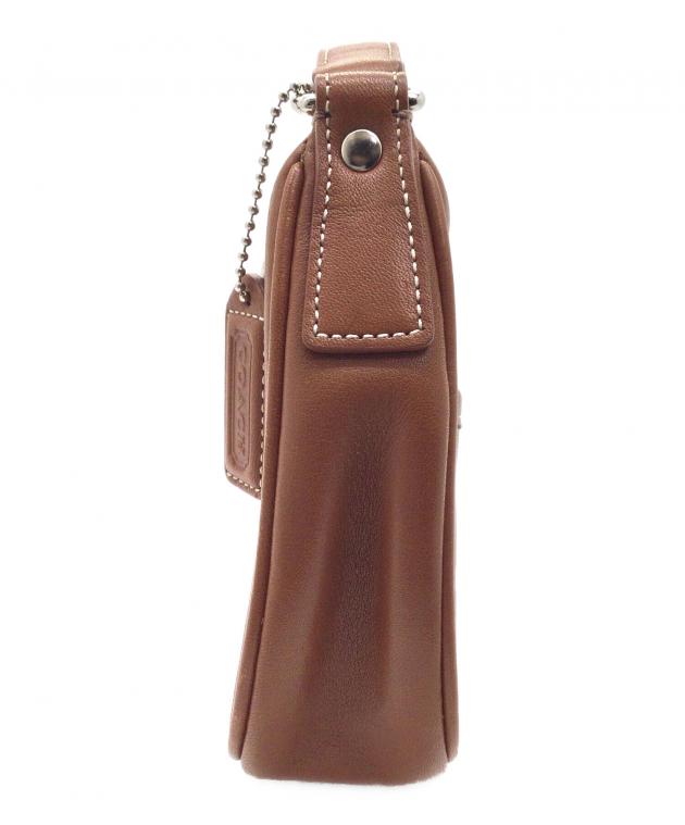 中古・古着通販】COACH (コーチ) ワンショルダーバッグ ブラウン