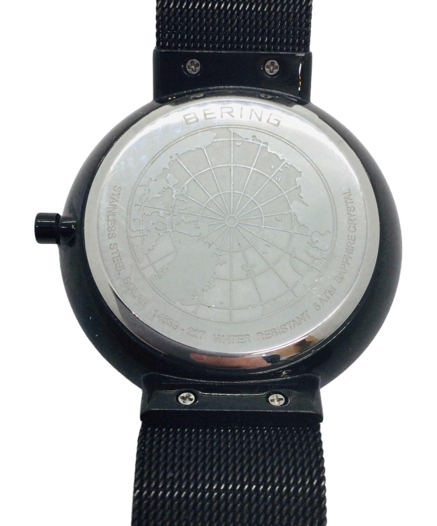 中古・古着通販】BERING (ベーリング) ソーラー腕時計 ブラック 