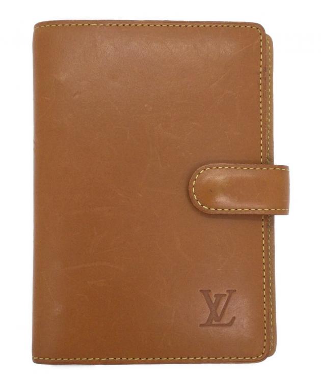 ★ルイ・ヴィトン★LOUISVUITTON★手帳カバー★ほぼ未使用★ 中古・古着通販】LOUIS VUITTON (ルイ ヴィトン) 手帳カバー レッド
