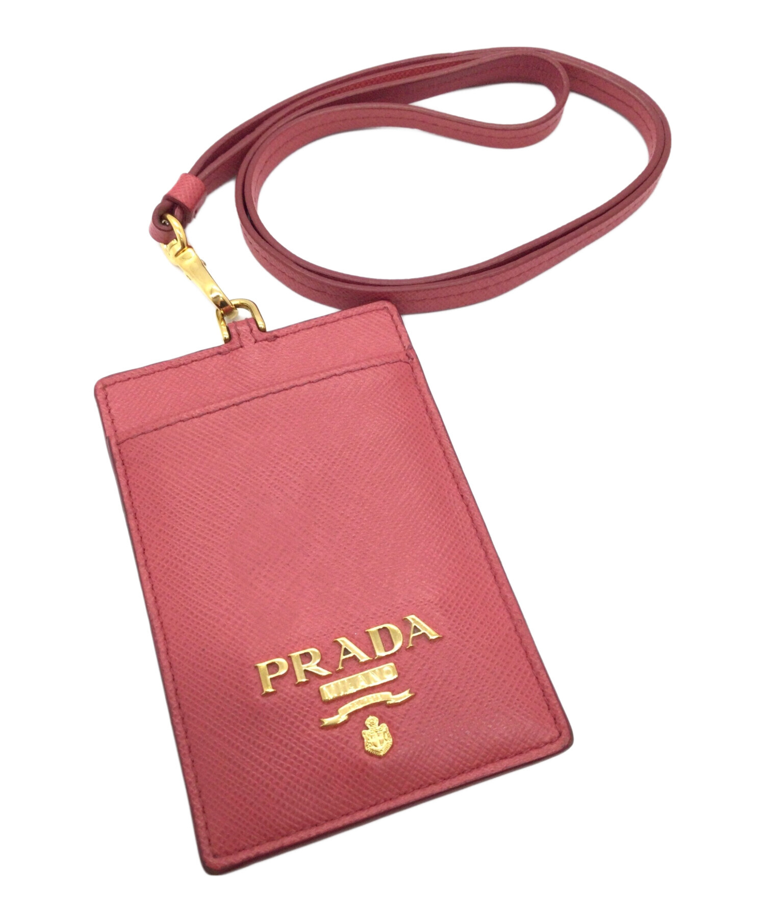 中古・古着通販】PRADA (プラダ) パスケース ピンク｜ブランド・古着 