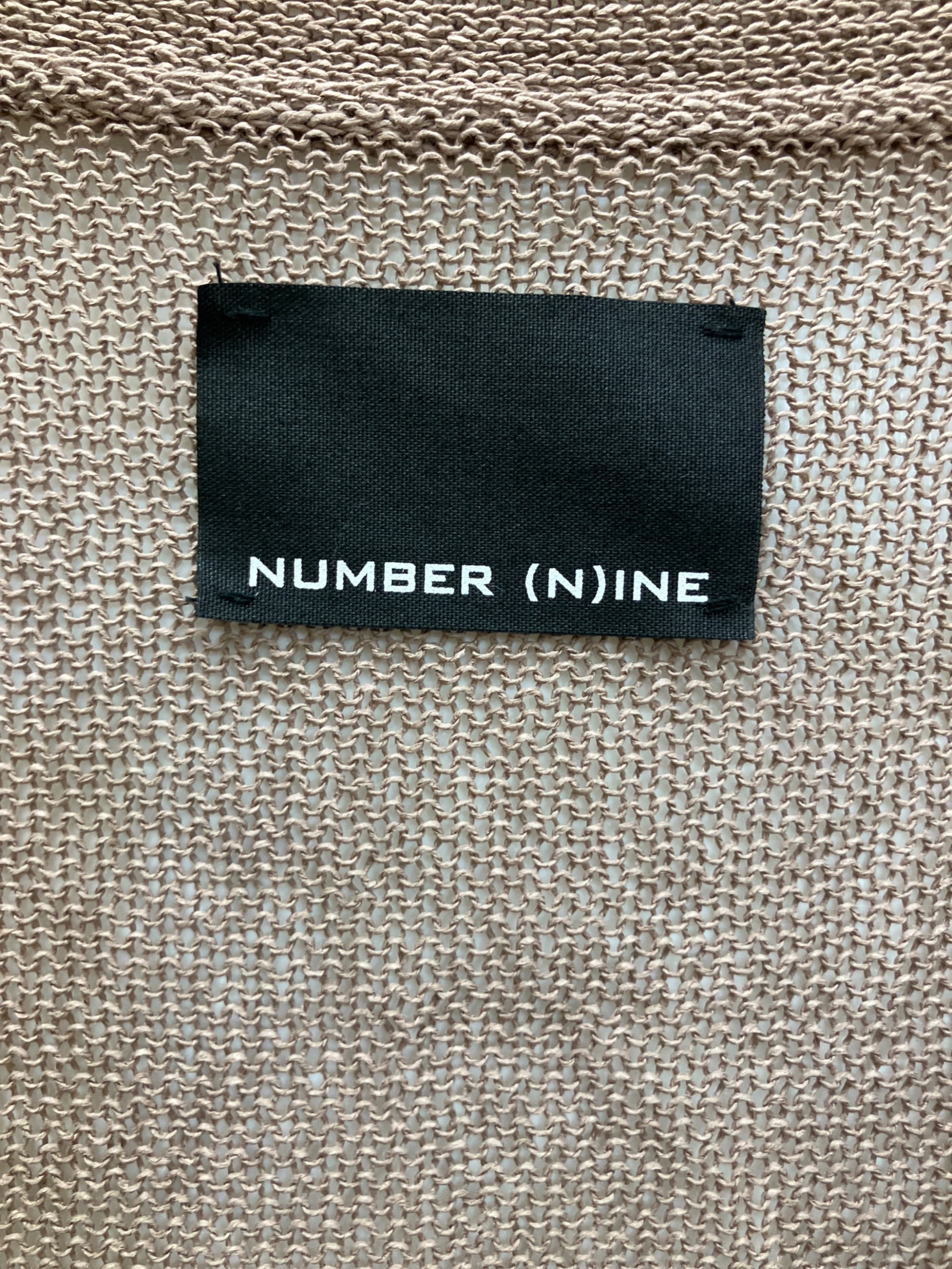 中古・古着通販】NUMBER (N)INE (ナンバーナイン) 薄手カーディガン