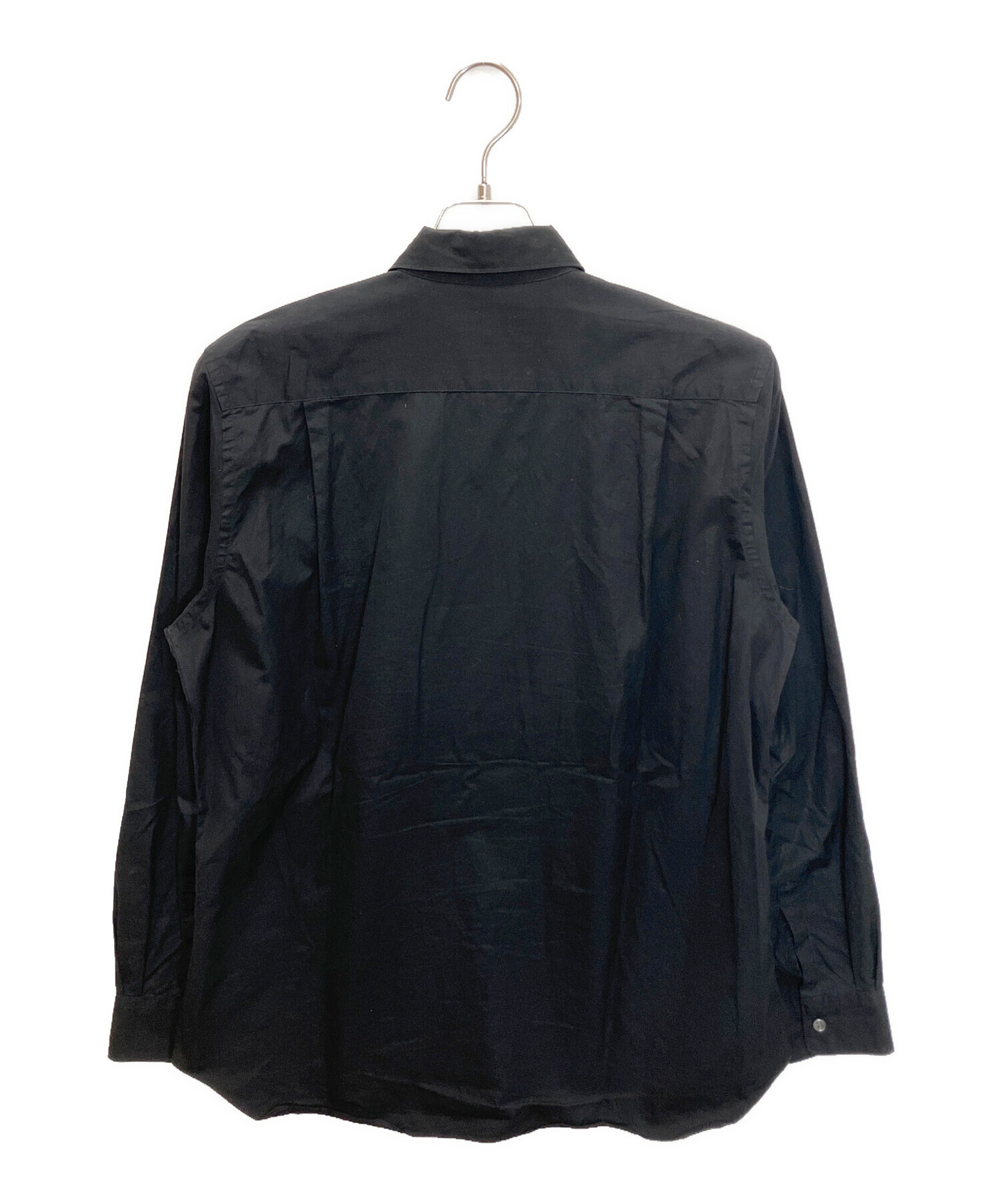 COMME des GARÇONS ブラック長袖シャツ M 中古・古着通販】COMME des GARCONS SHIRT (コムデギャルソンシャツ) D