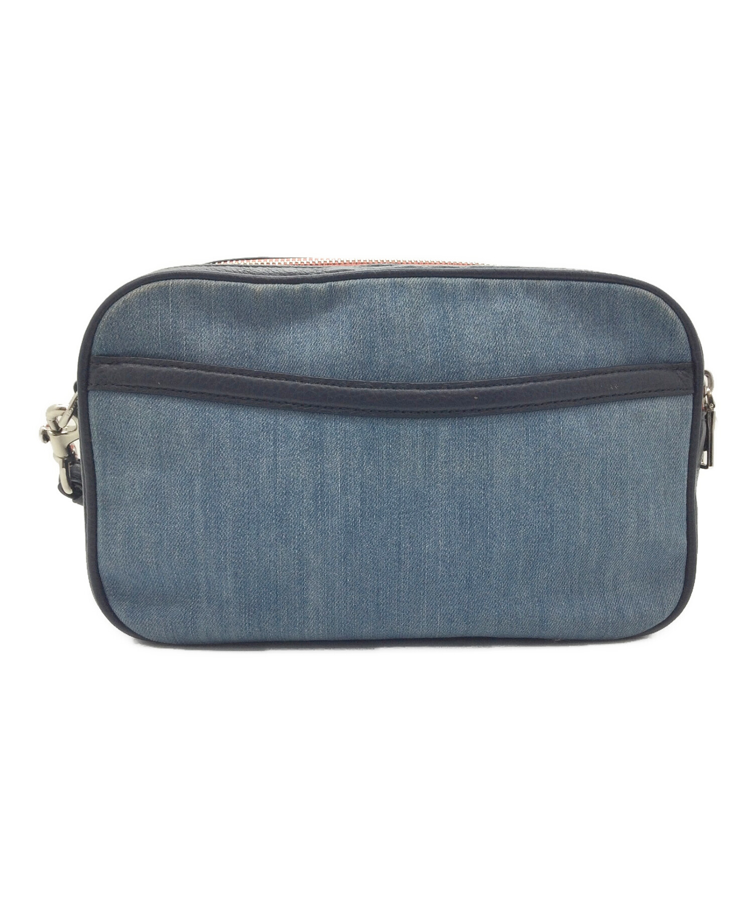 中古・古着通販】COACH (コーチ) ショルダーバッグ インディゴ