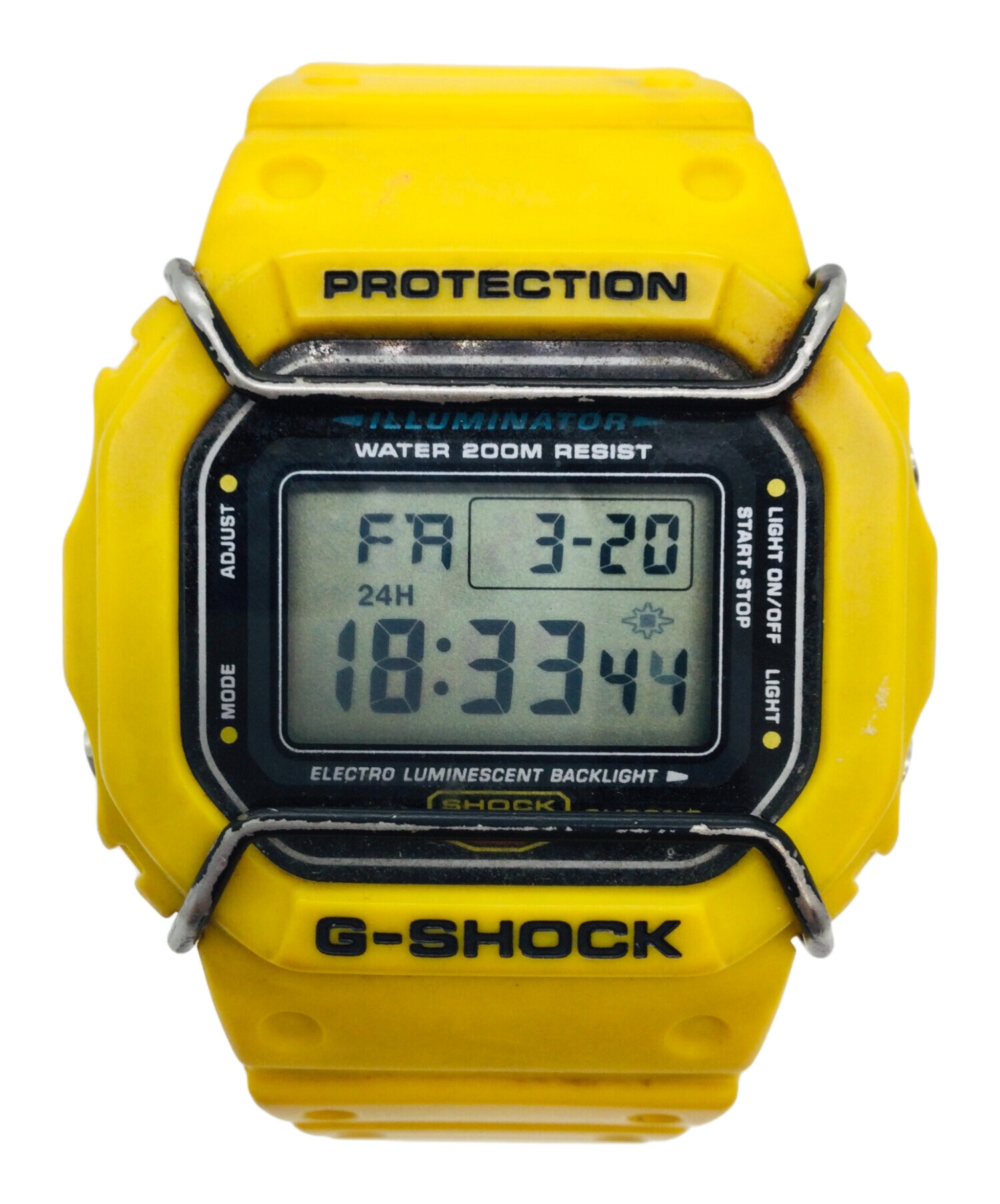 中古・古着通販】CASIO (カシオ) G-SHOCK DW-5600E イエロー｜ブランド