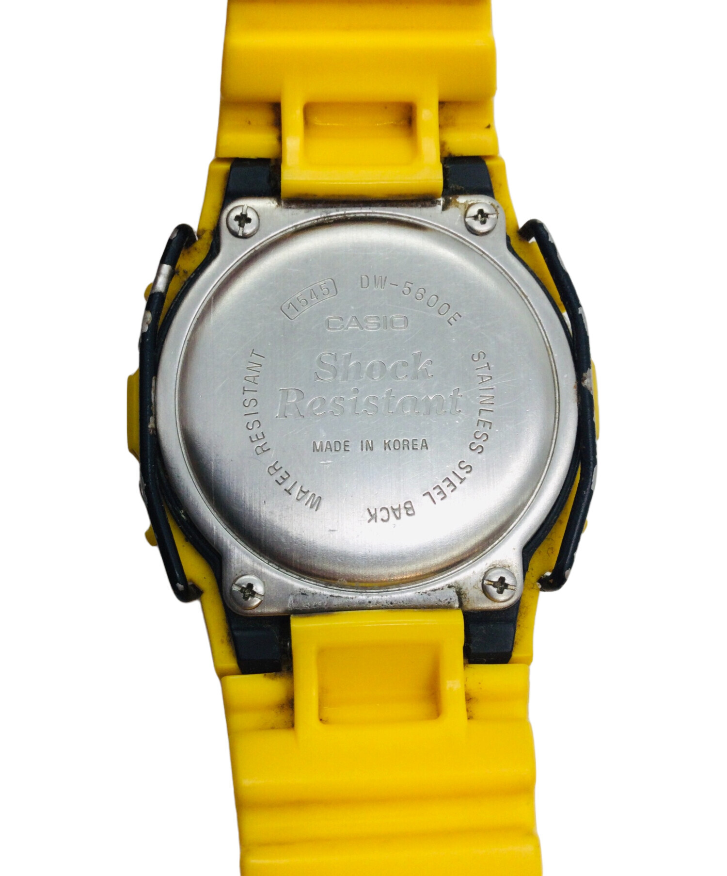 中古・古着通販】CASIO (カシオ) G-SHOCK DW-5600E イエロー｜ブランド
