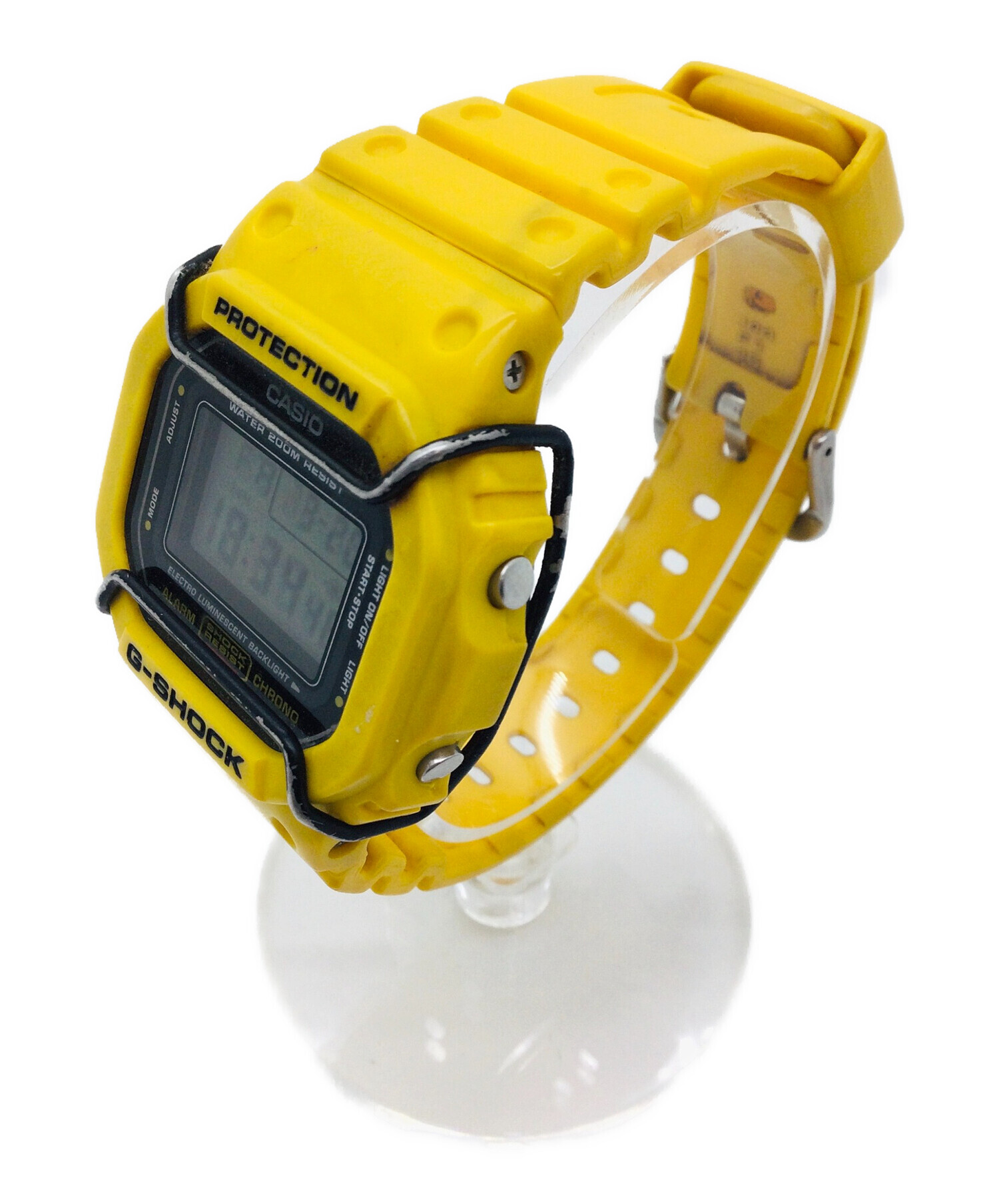 中古・古着通販】CASIO (カシオ) G-SHOCK DW-5600E イエロー｜ブランド