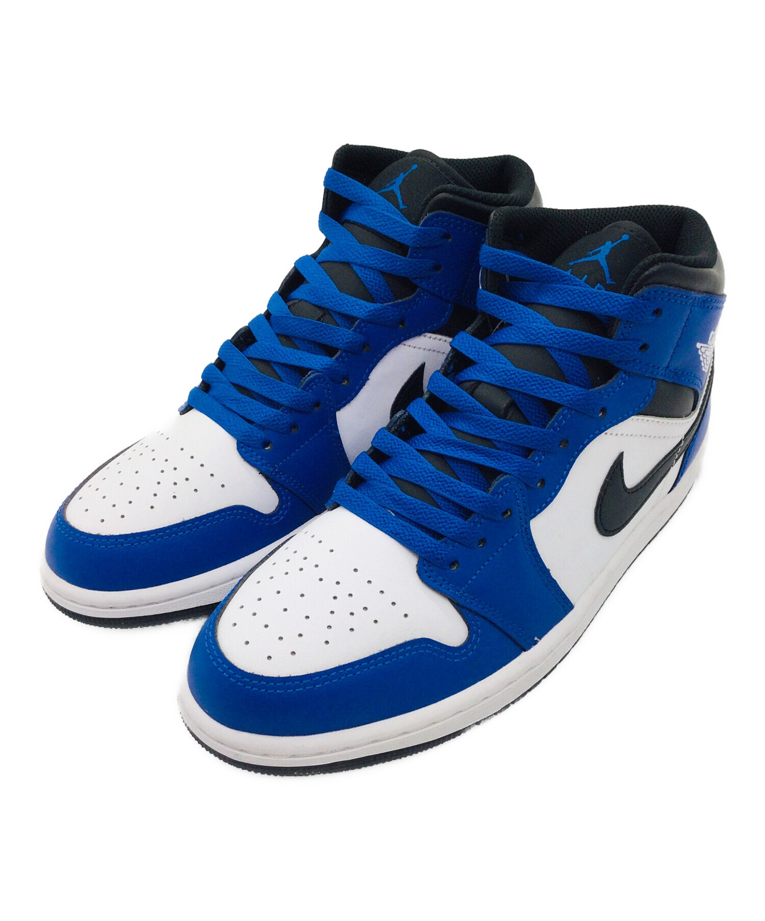 中古・古着通販】NIKE (ナイキ) Air Jordan 1 Mid ブルー サイズ:US8.5 