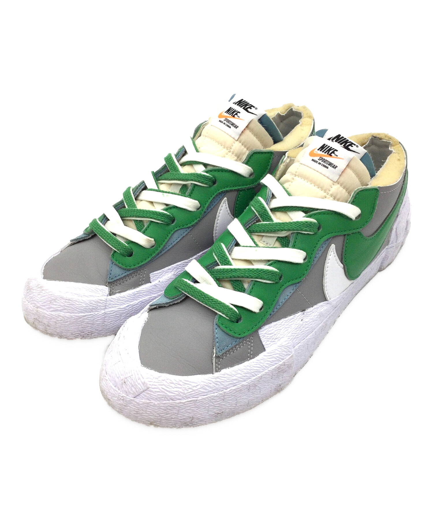 NIKE BLAZER LOW SACAI 28cm 中古 中古・古着通販】sacai (サカイ) NIKE (ナイキ) Blazer Low ホワイト