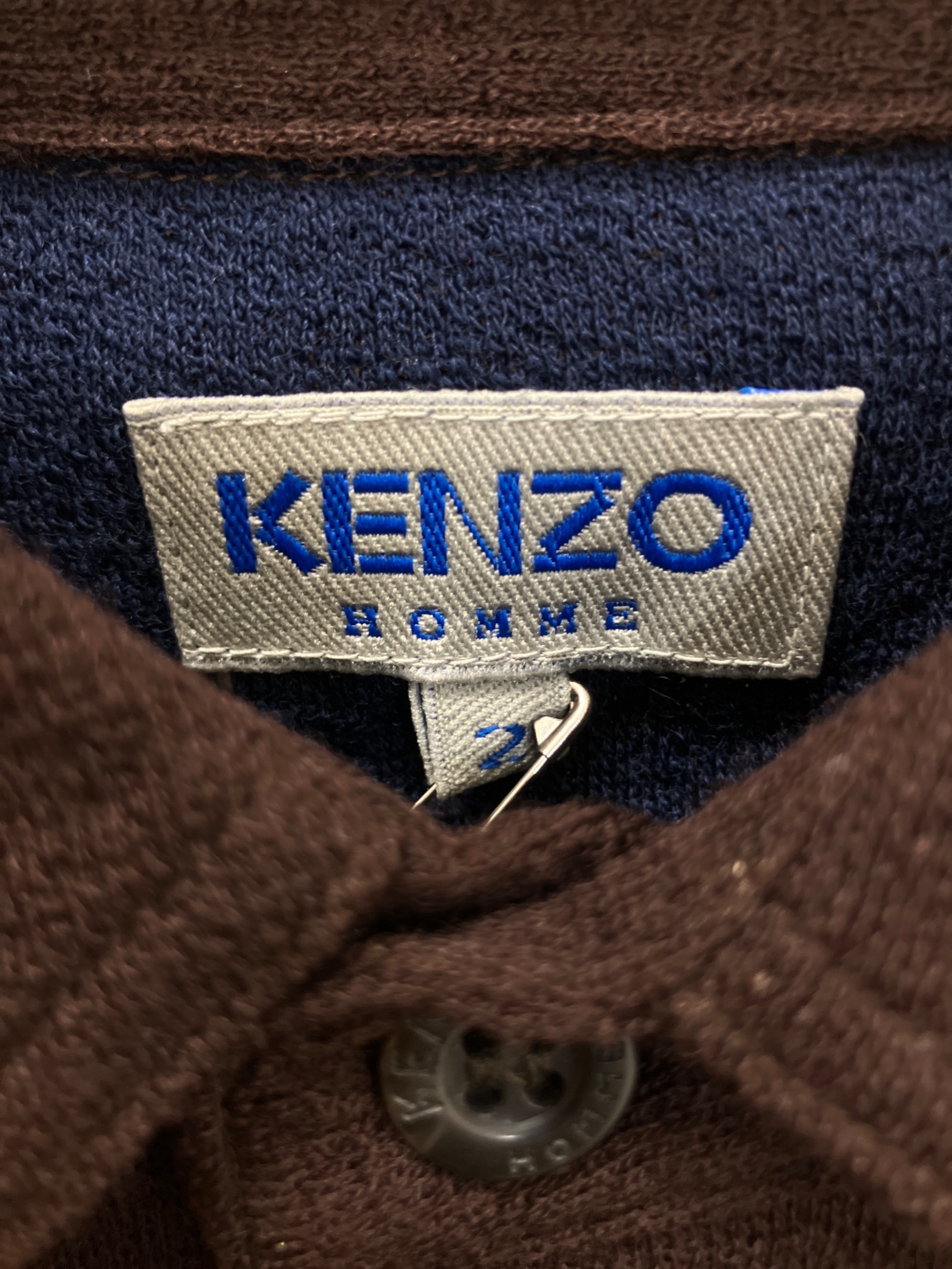 中古・古着通販】KENZO HOMME (ケンゾーオム) 長袖シャツ ブラウン