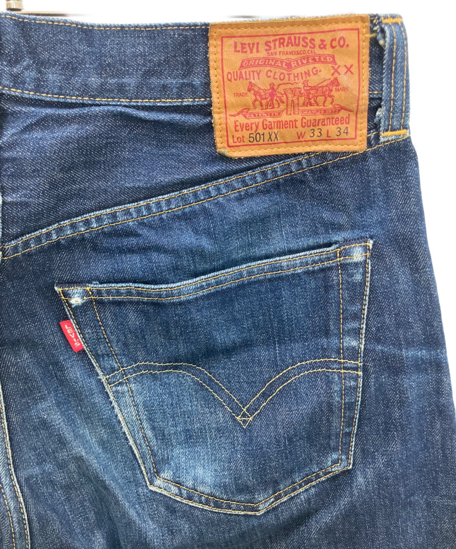 中古・古着通販】LEVI'S (リーバイス) 47501-0117 復刻501XXデニム