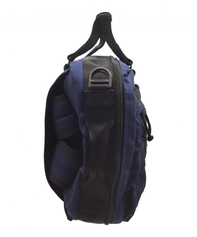 ブリーフィング　BRIEFING　ビジネスバッグ　3way ネイビー 美品 中古・古着通販】BRIEFING (ブリーフィング) 3WAYビジネスバッグ
