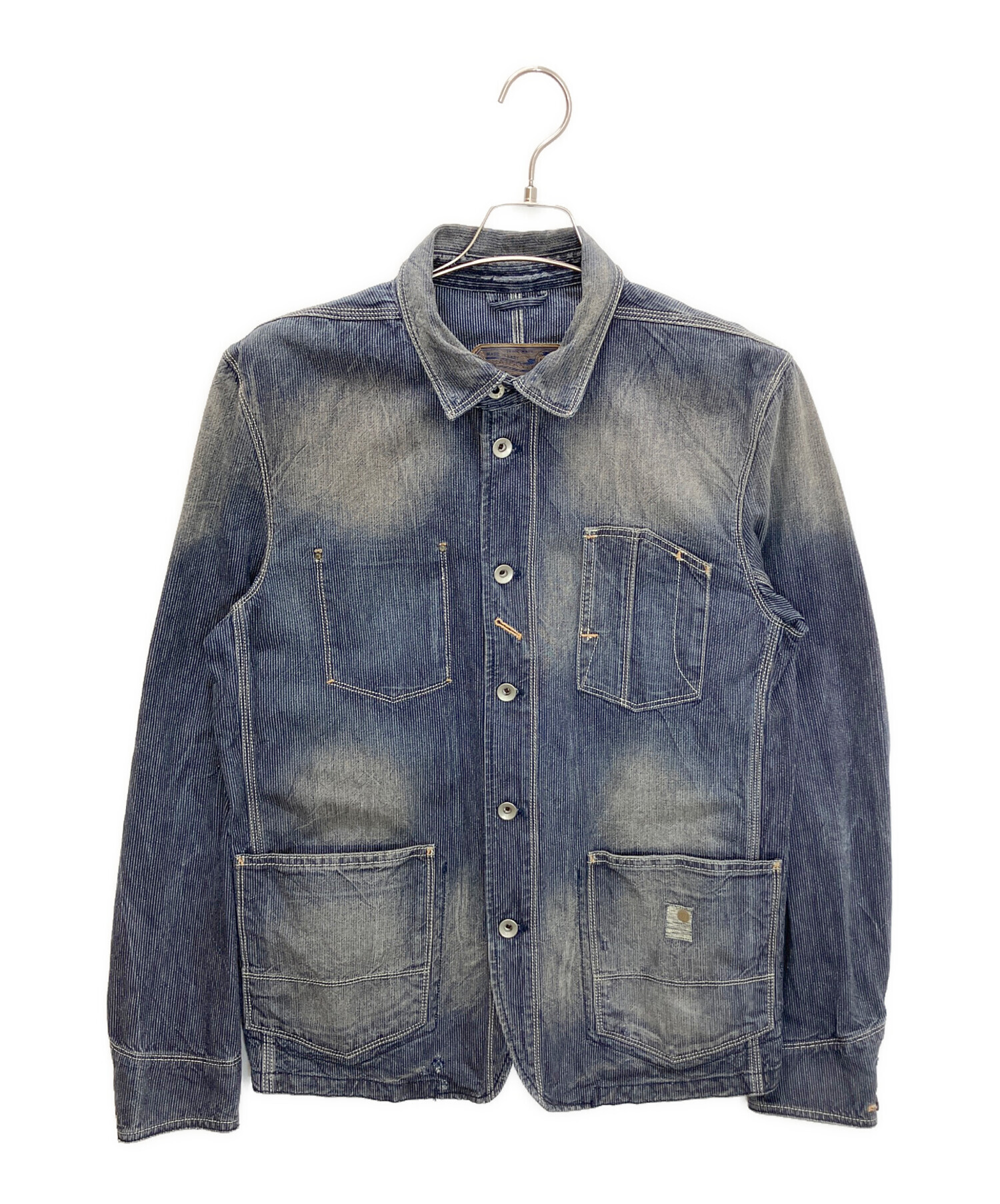 中古・古着通販】DIESEL (ディーゼル) デニムカバーオール インディゴ 
