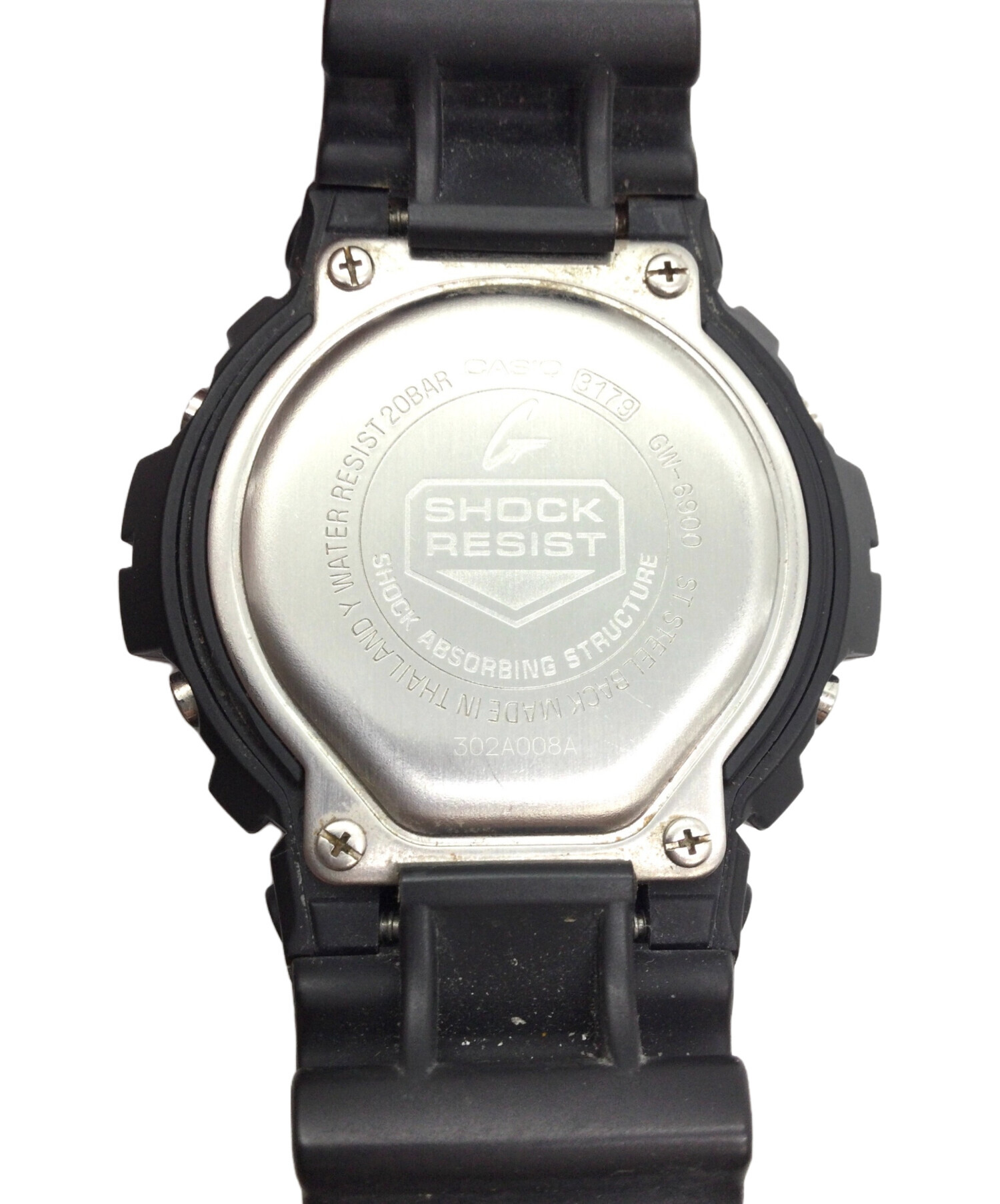 中古・古着通販】CASIO (カシオ) G-SHOCK GW-6900 ブラック｜ブランド 