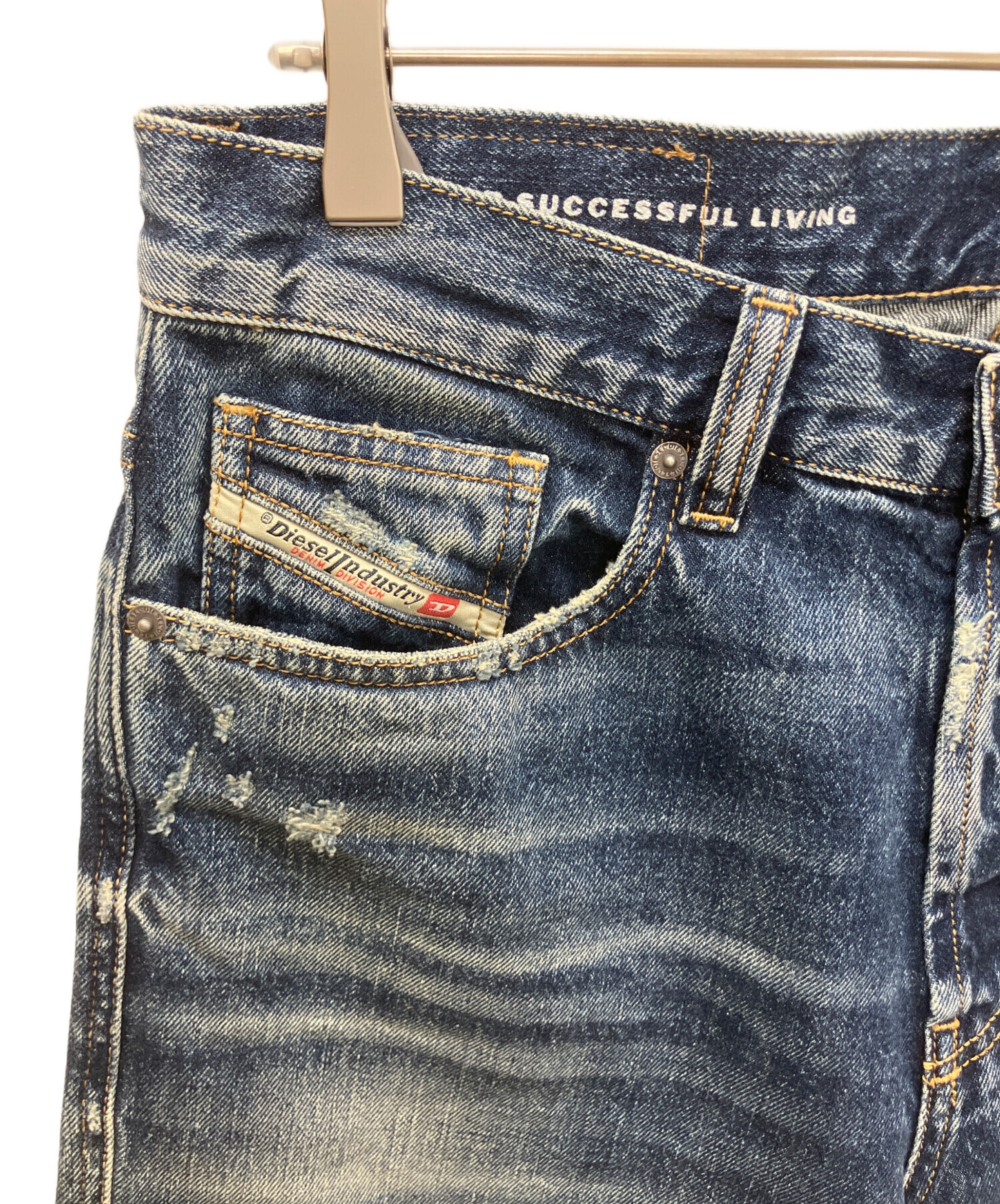 中古・古着通販】DIESEL (ディーゼル) デニムパンツ インディゴ サイズ