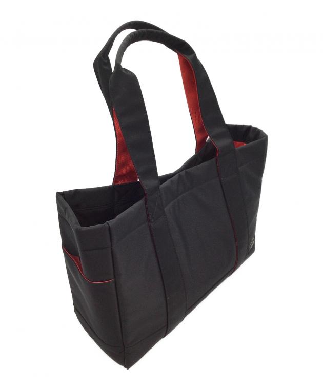 中古・古着通販】PORTER (ポーター) トートバッグ ブラック×レッド