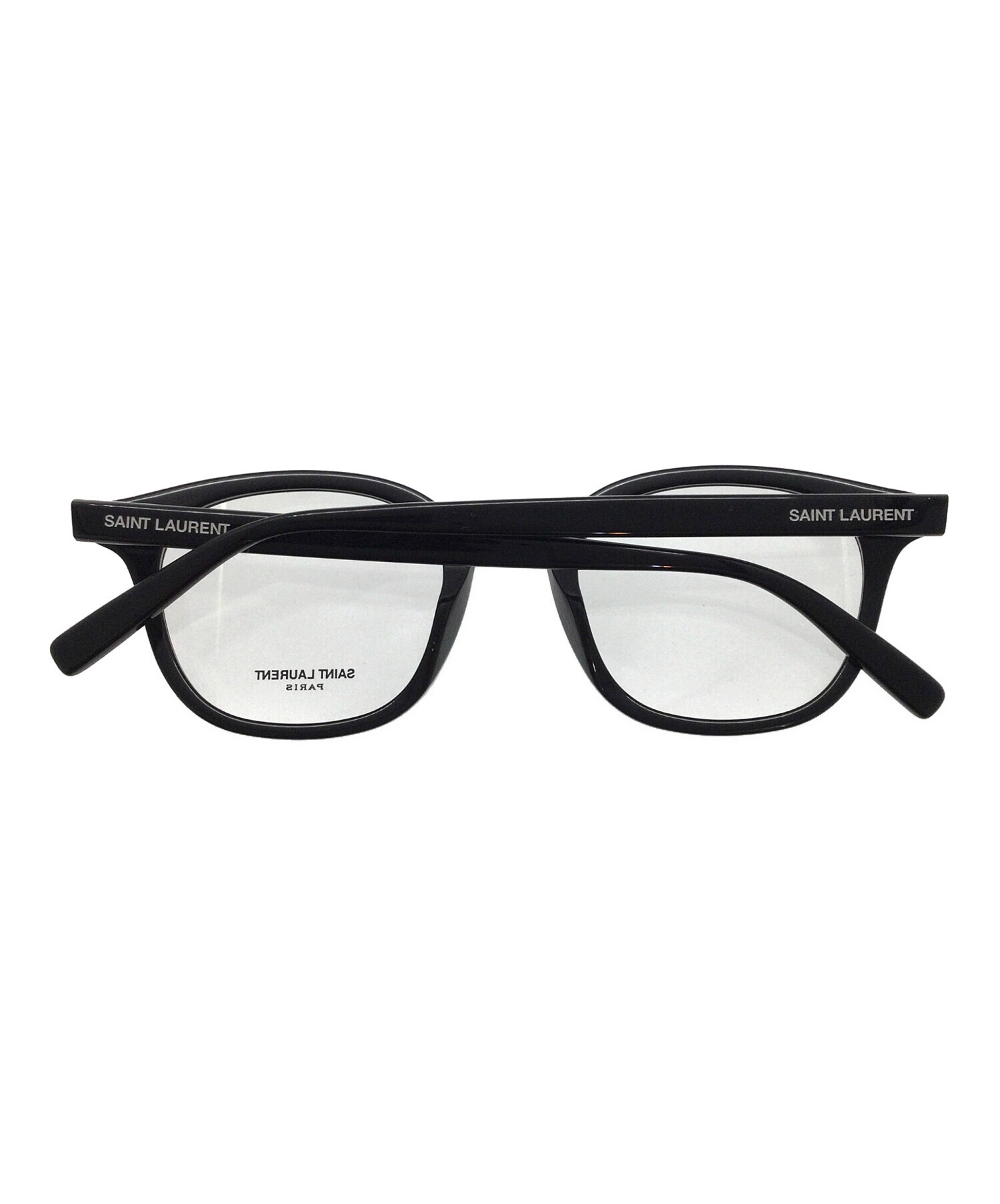 SAINT LAURENT PARIS サンローランパリ サングラス  黒 【古着】【中古】【送料無料】 楽天市場】サンローランパリ 中古（眼鏡・サングラス｜バッグ・小物