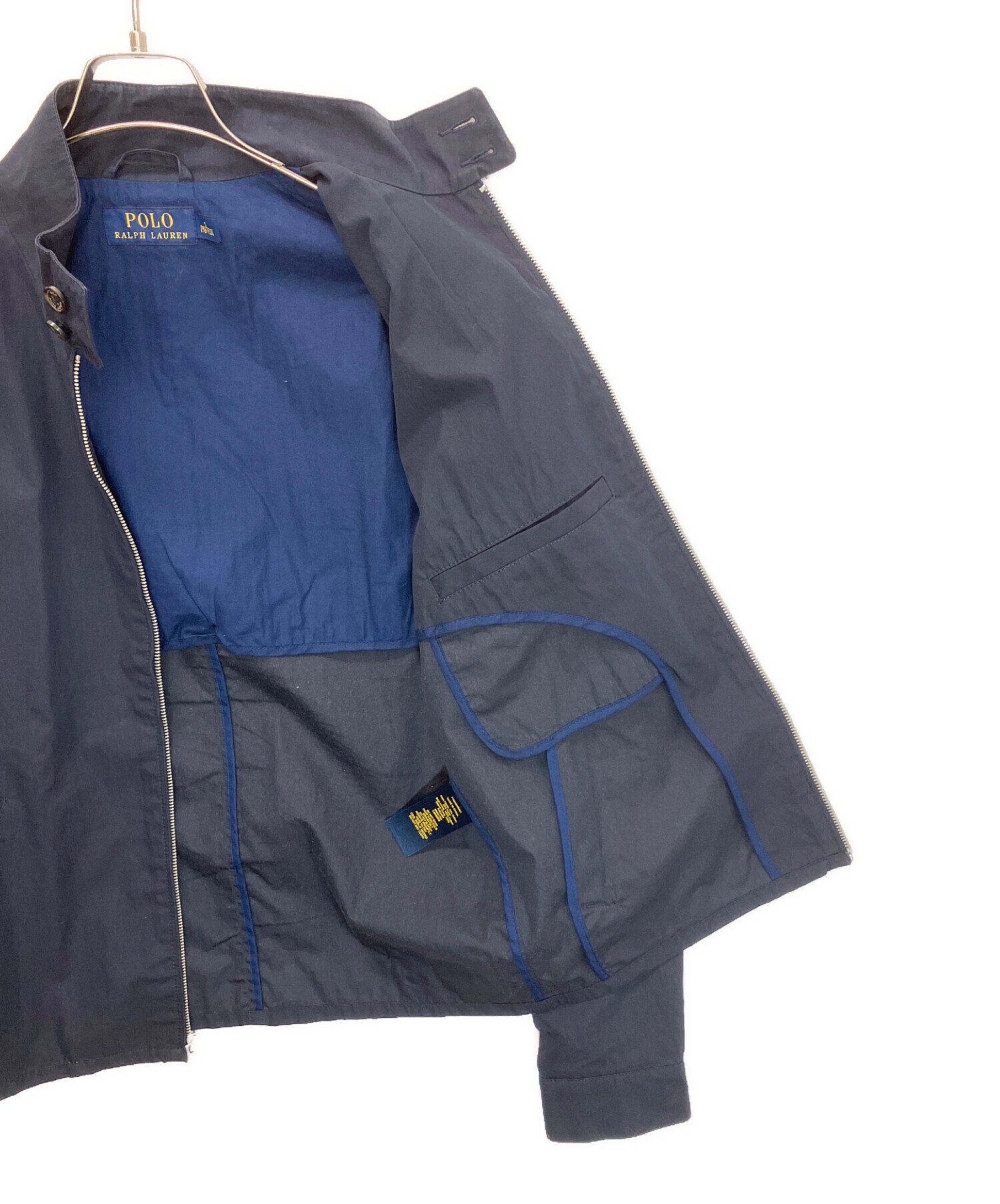 POLO メンズ アウター ジャケット 古着 used ネイビー 青 Lサイズ 1888cc6b58b2f827f52a5b3da3b55e