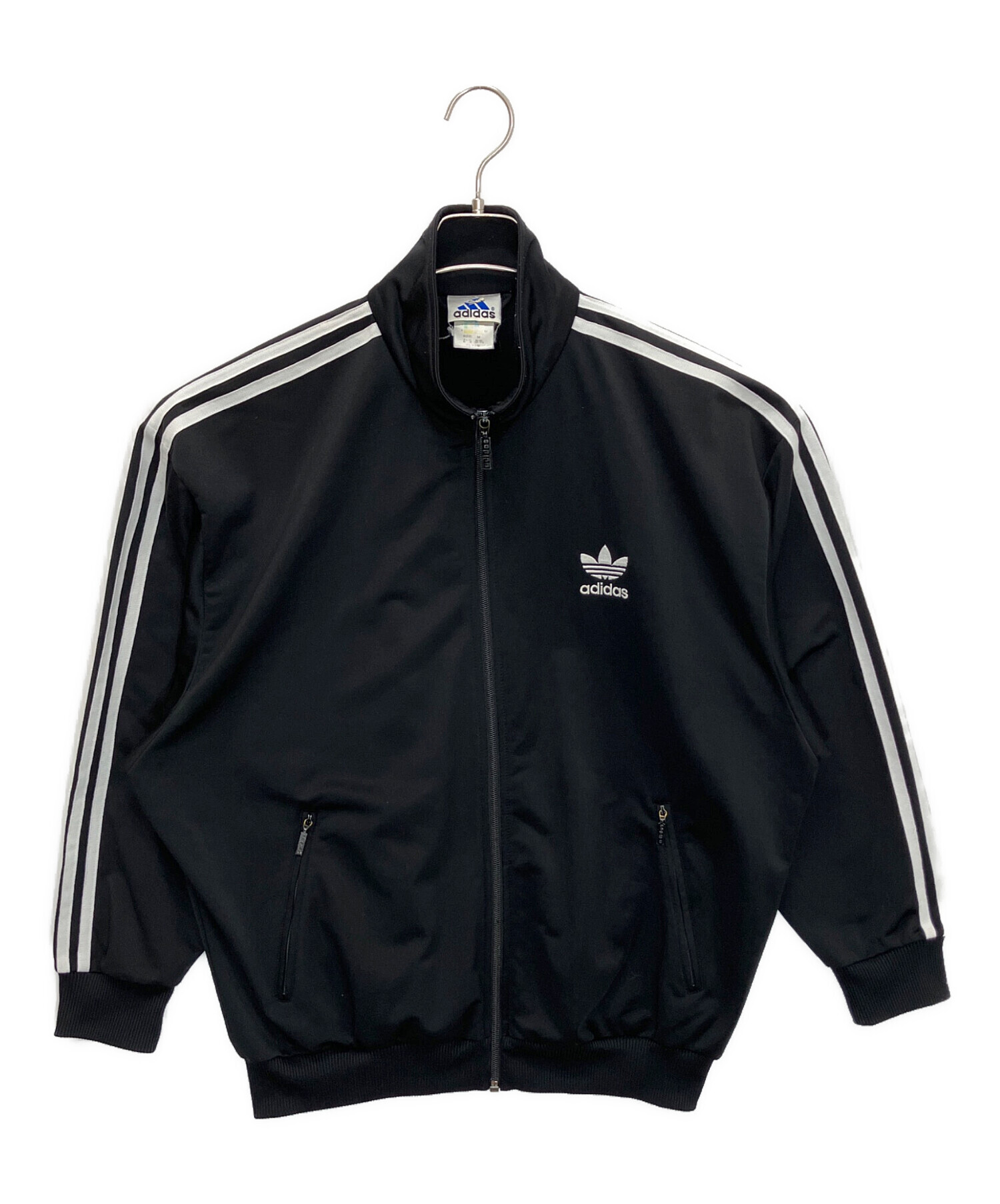 【人気モデル】adidas ADIBREAKトラックジャケット L相当 黒 古着 楽天市場】adidas アディダス ナイロン トラックジャケット スポーツ
