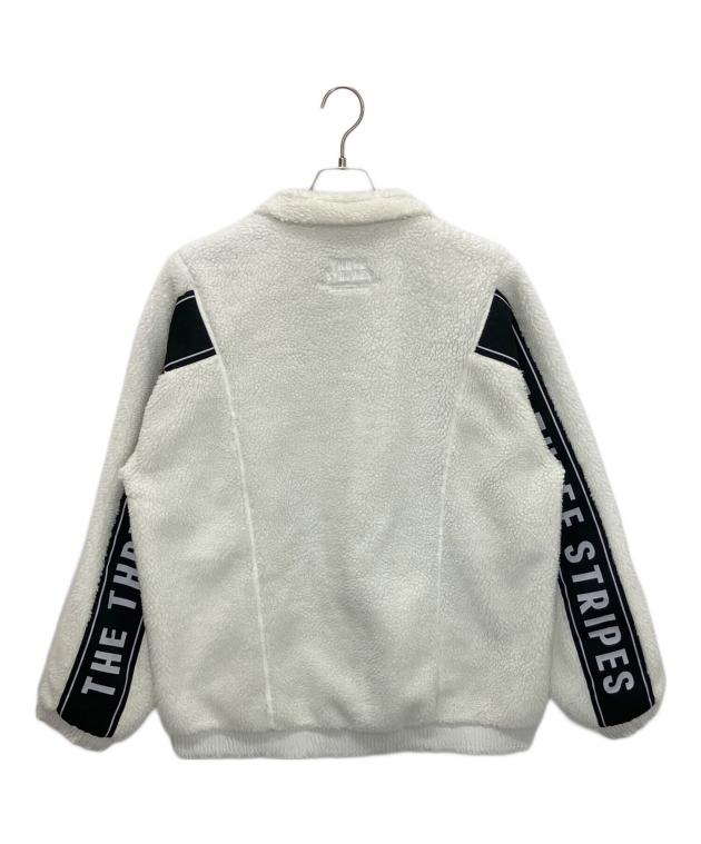 中古・古着通販】adidas (アディダス) フリースジャケット ホワイト