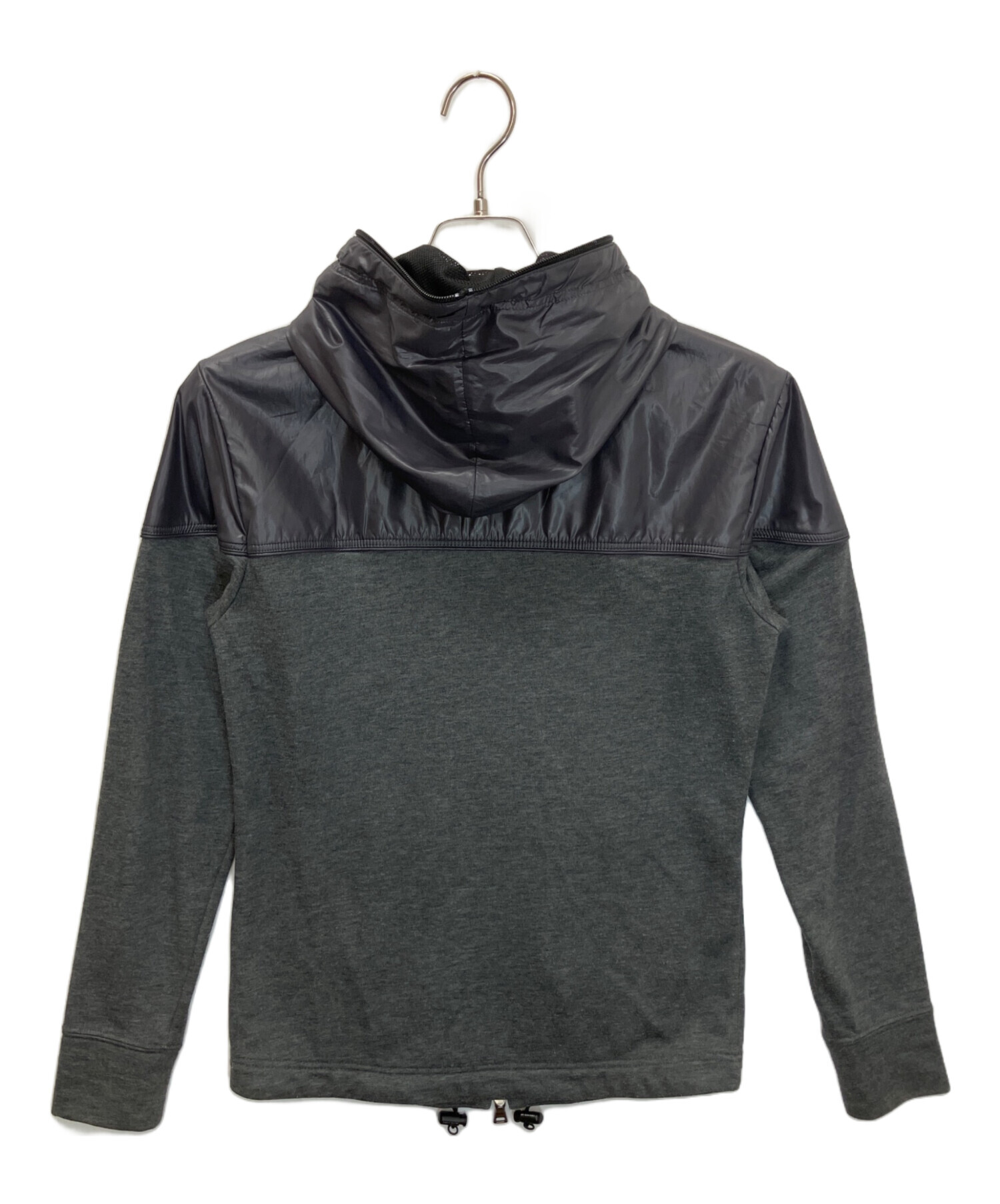 BURBERRY　BLUE LABEL　ブラックフルジップパーカー 中古・古着通販】BURBERRY BLACK LABEL (バーバリーブラックレーベル